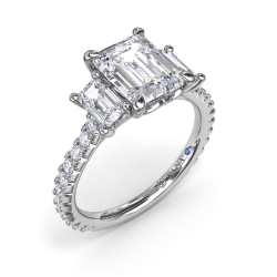 Fana 1.09ctw Diamond The Stone Diamond Engagement Ring Mounting
