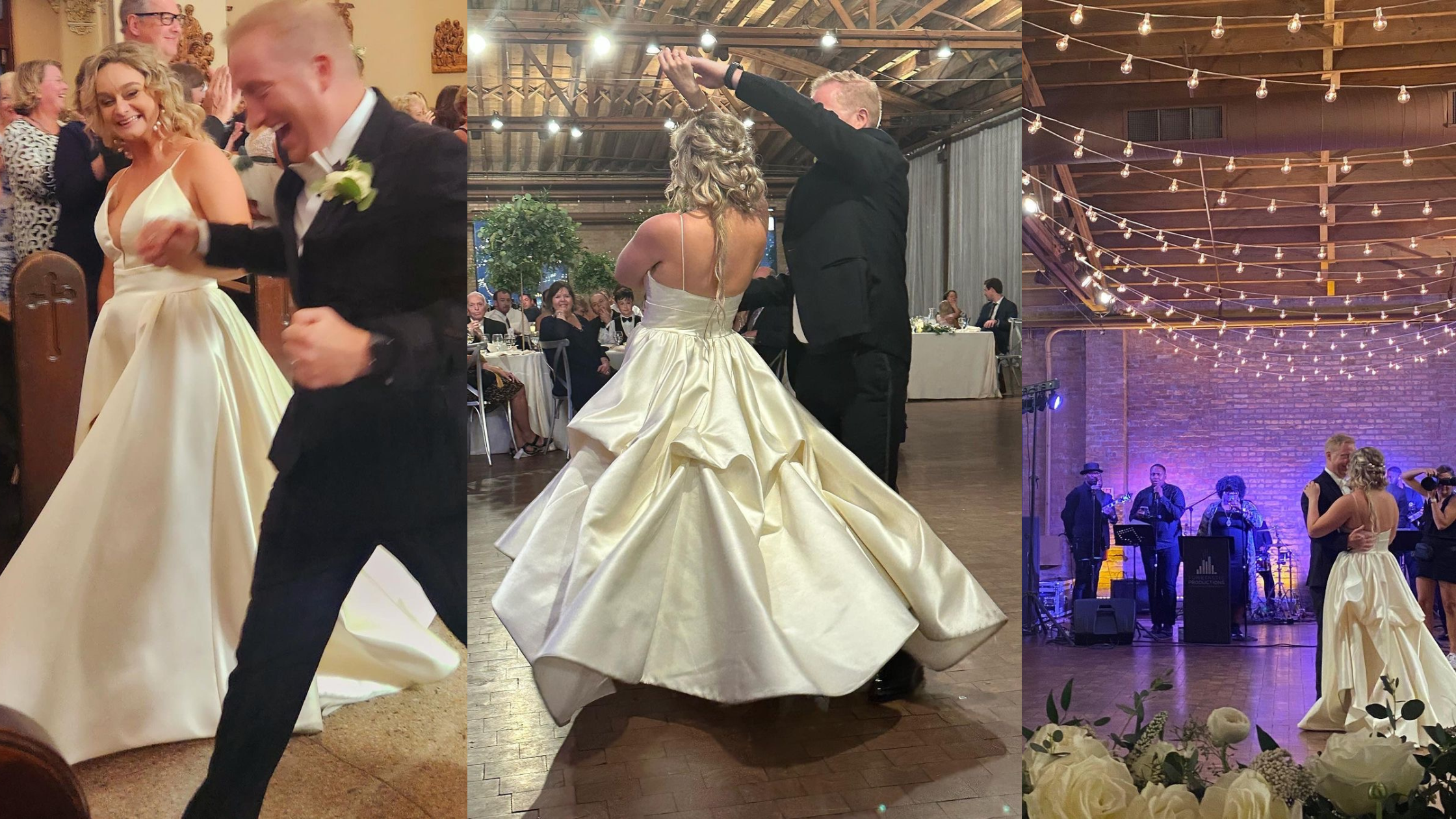 wedding photos from the couple Patrick & Cate