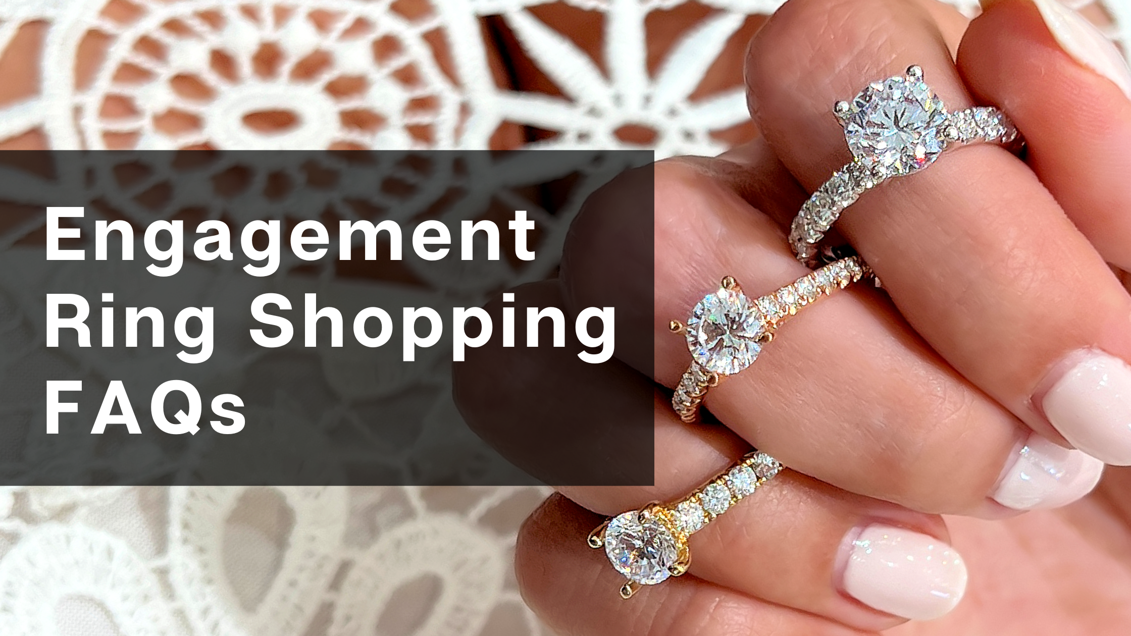 where to begin shopping for an engagement ring