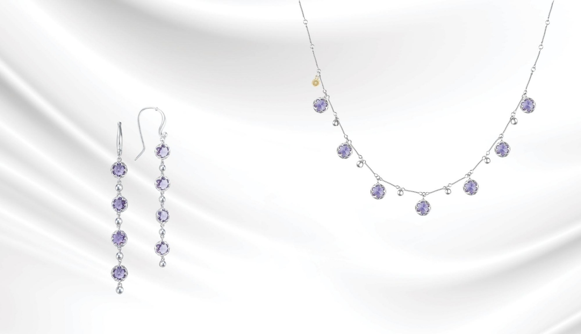 Tacori Earrings and necklace