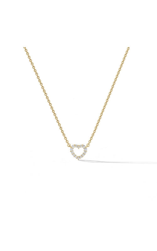 Hearts On Fire .11ctw Diamond Signature Heart Pendant - Small