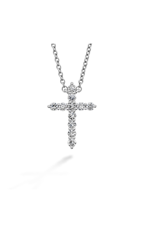 Hearts On Fire 0.32ctw Signature Cross Pendant - Medium