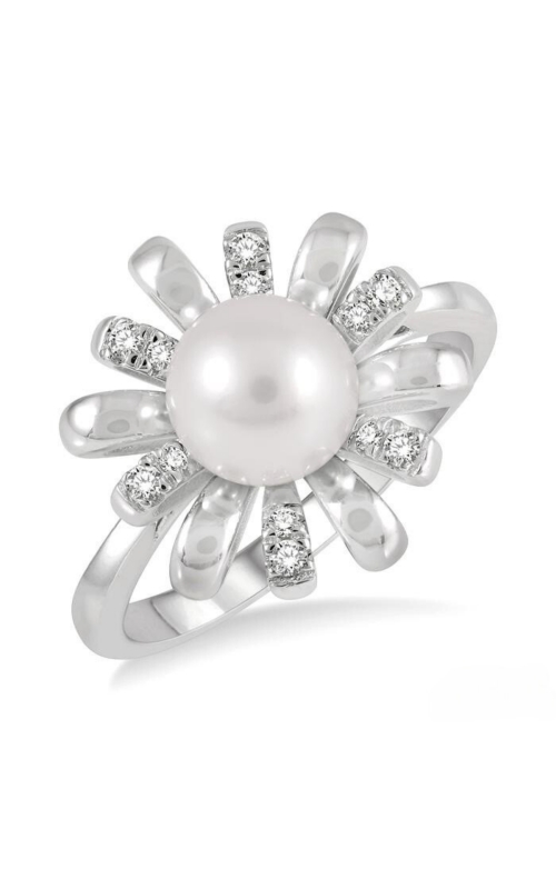 J&S Collection Pearl Daisy Ring
