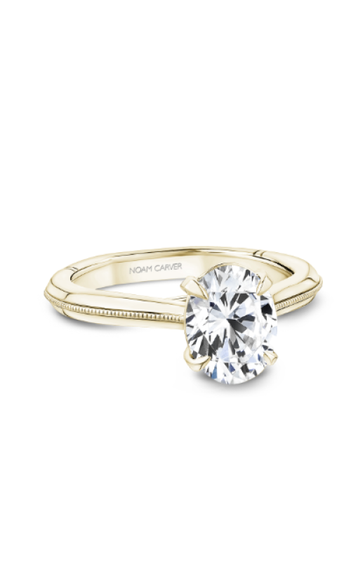 Noam Carver Miligrain Solitaire Engagement Ring