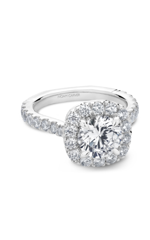 Noam Carver 1.28ctw Diamond Halo Engagement Ring