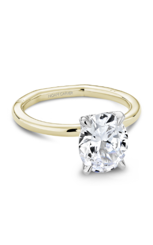 Noam Carver .08ctw Hidden Halo Engagement Ring