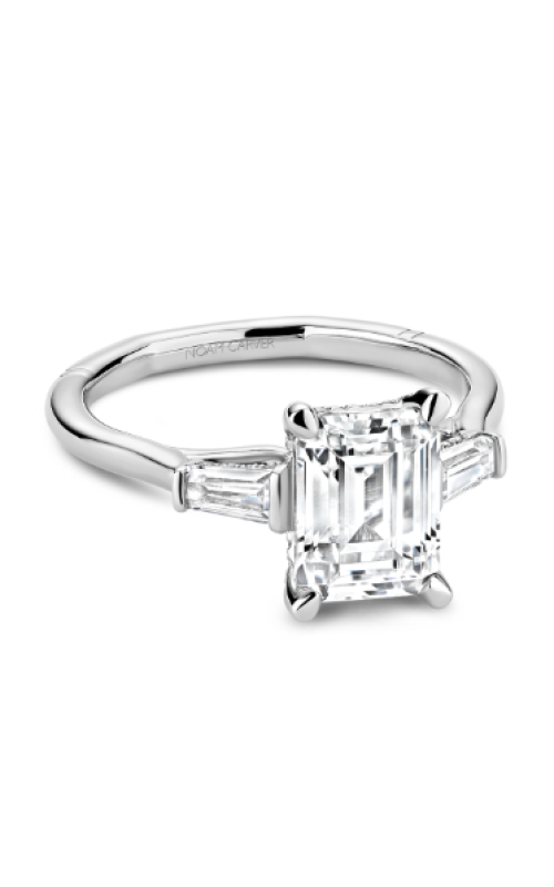 Noam Carver .41ctw Diamond Three Stone Engagement Ring
