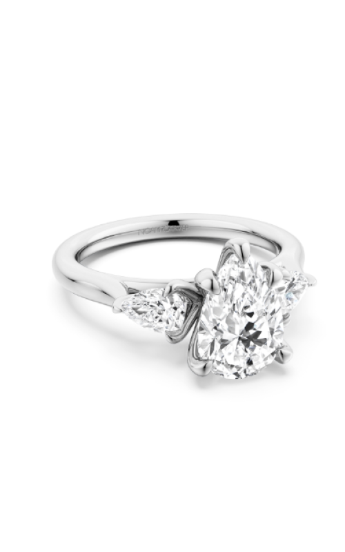 Noam Carver .50ctw Diamond Three Stone Engagement Ring
