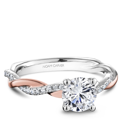 Shop the Noam Carver Engagement Ring R053-01WRM-100A | James & Sons