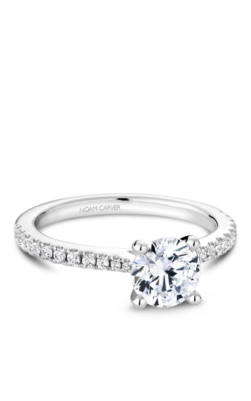 Noam Carver 0.21ctw Diamond Solitaire Engagement Ring Mounting