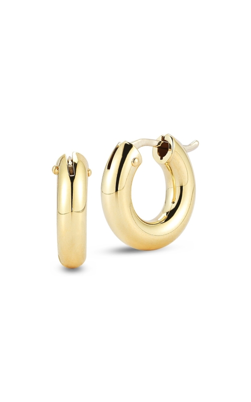 Roberto Coin Small Round Hoop Earrings