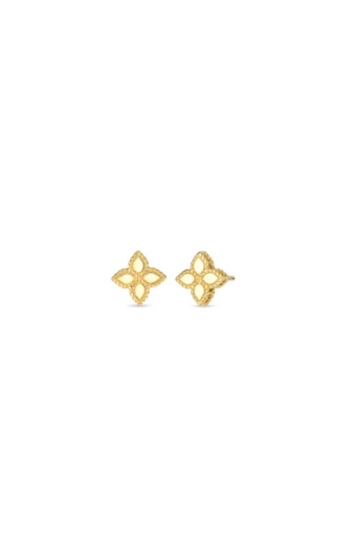 Roberto Coin Small Princess Flower Stud Earrings