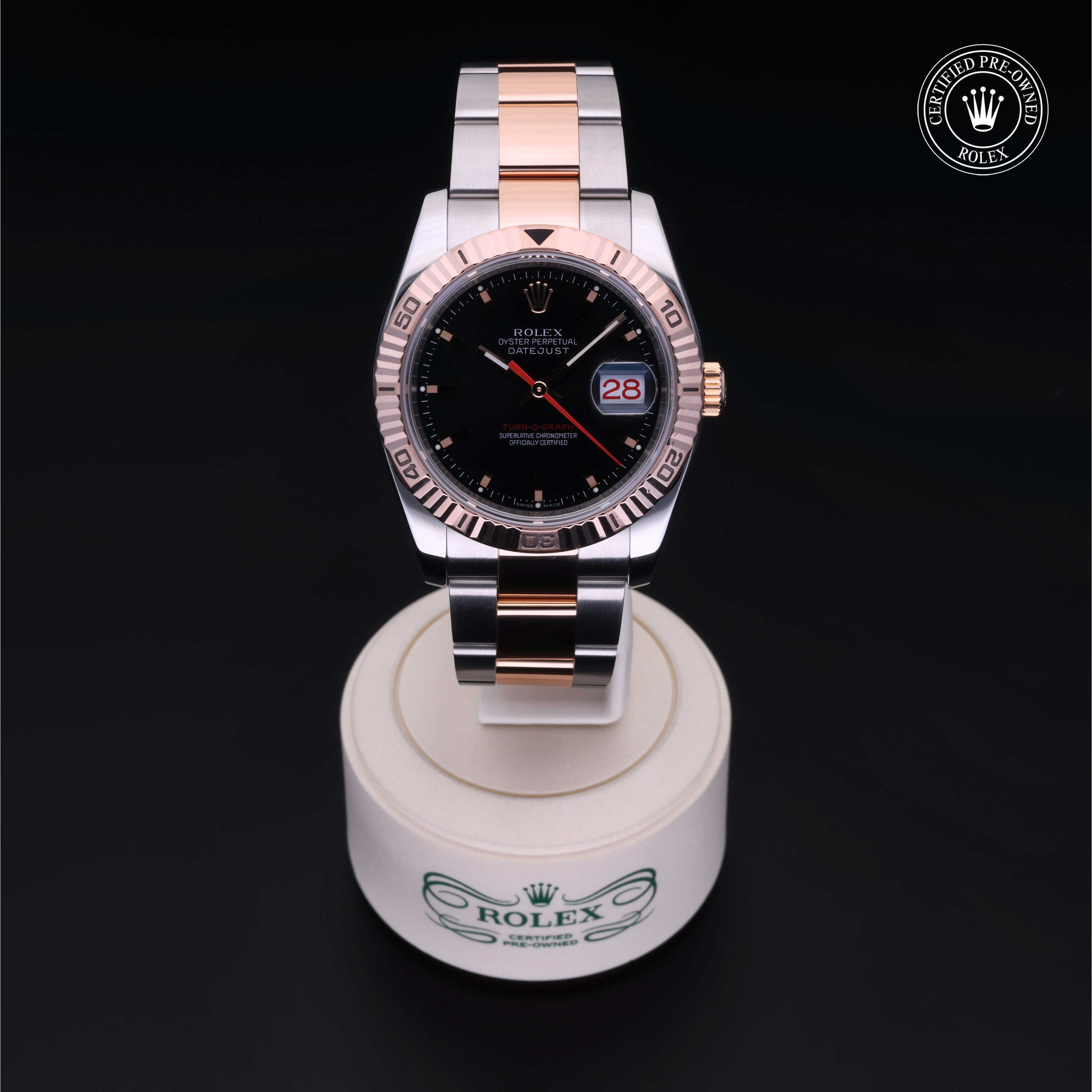 Rolex Turn-O-Graph in Rolesor 18 Karat Red M116261-0008 at James & Sons