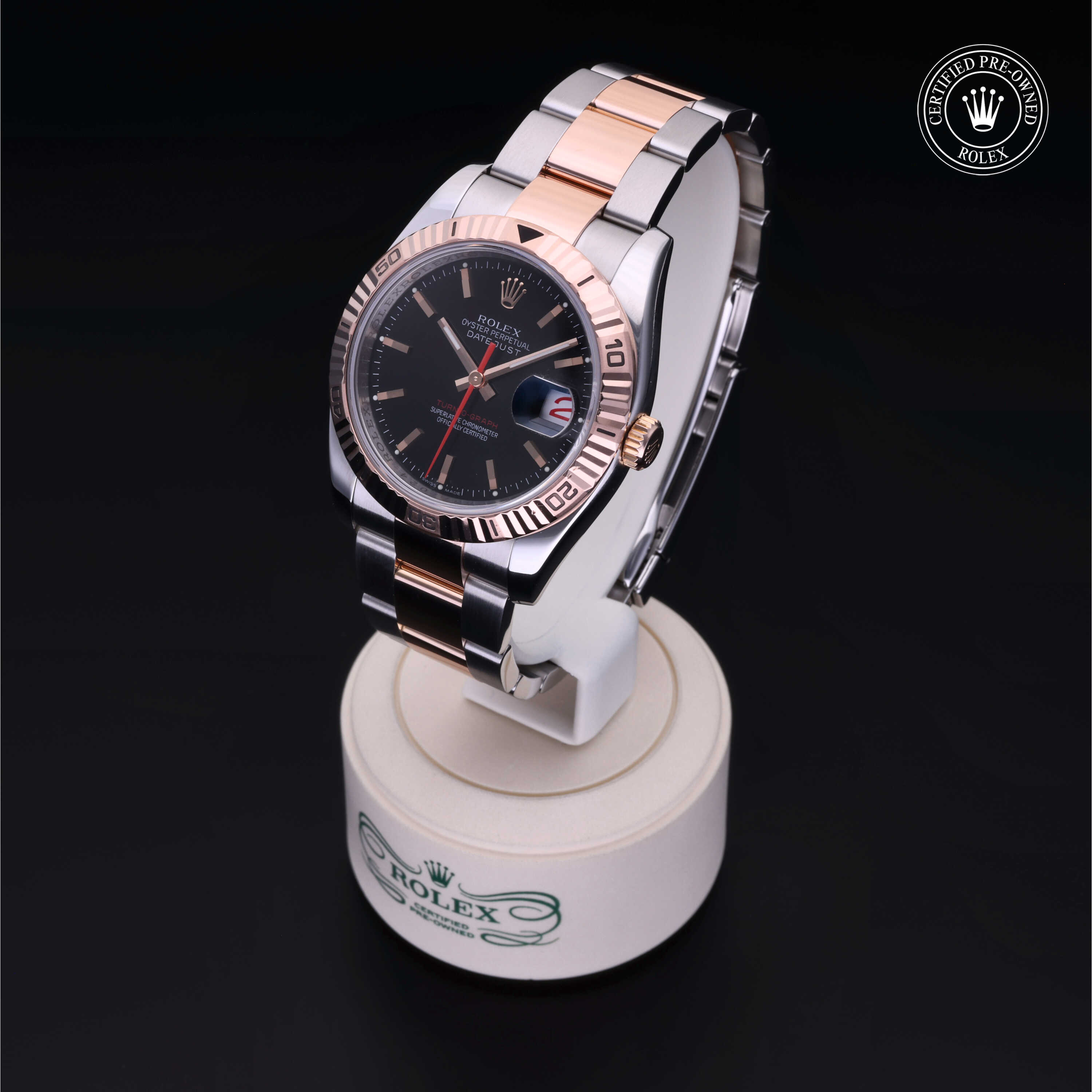 Rolex Turn-O-Graph in Rolesor 18 Karat Red M116261-0008 at James & Sons