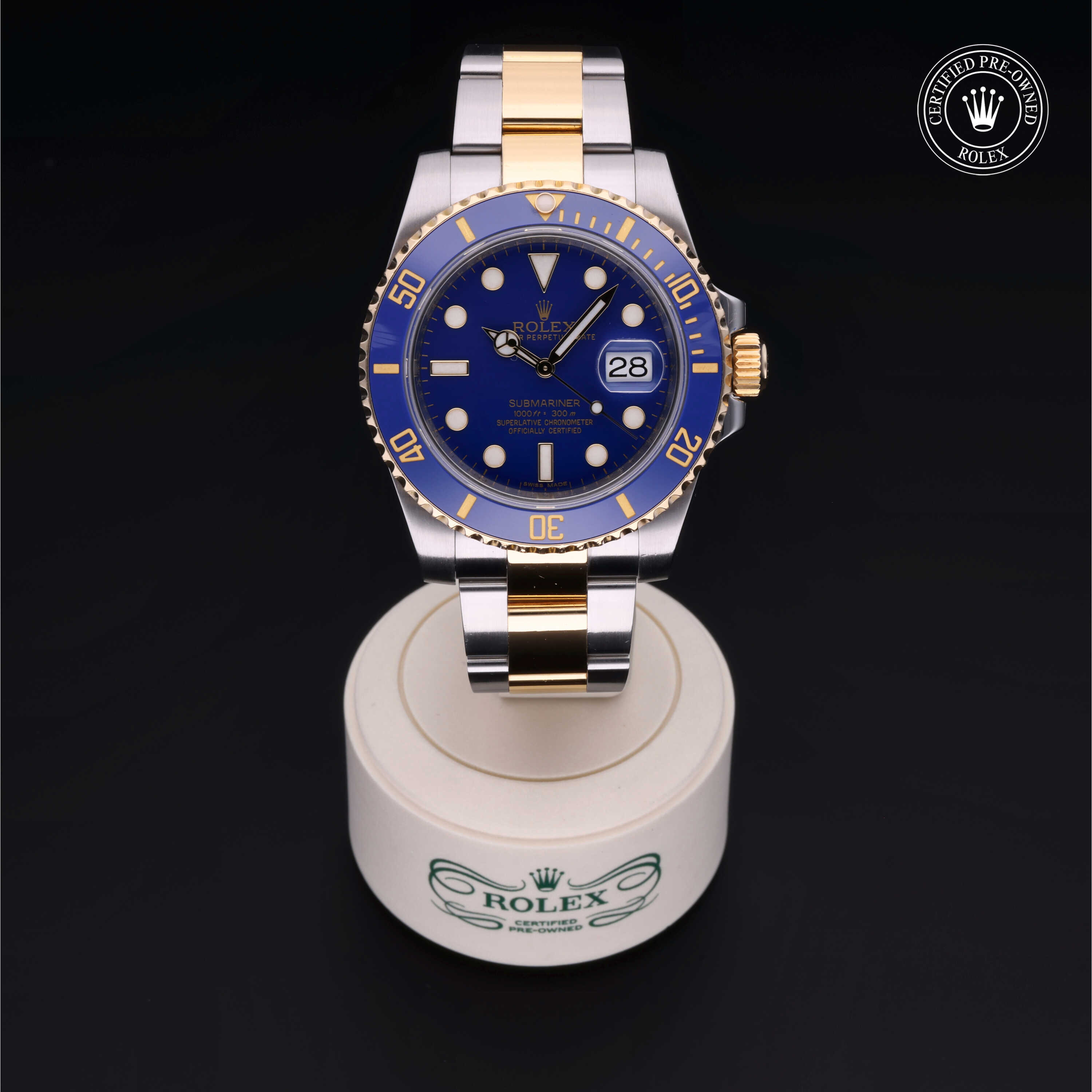 Rolex Submariner in Rolesor 18 Karat Yellow M116613LB-0001 at James & Sons