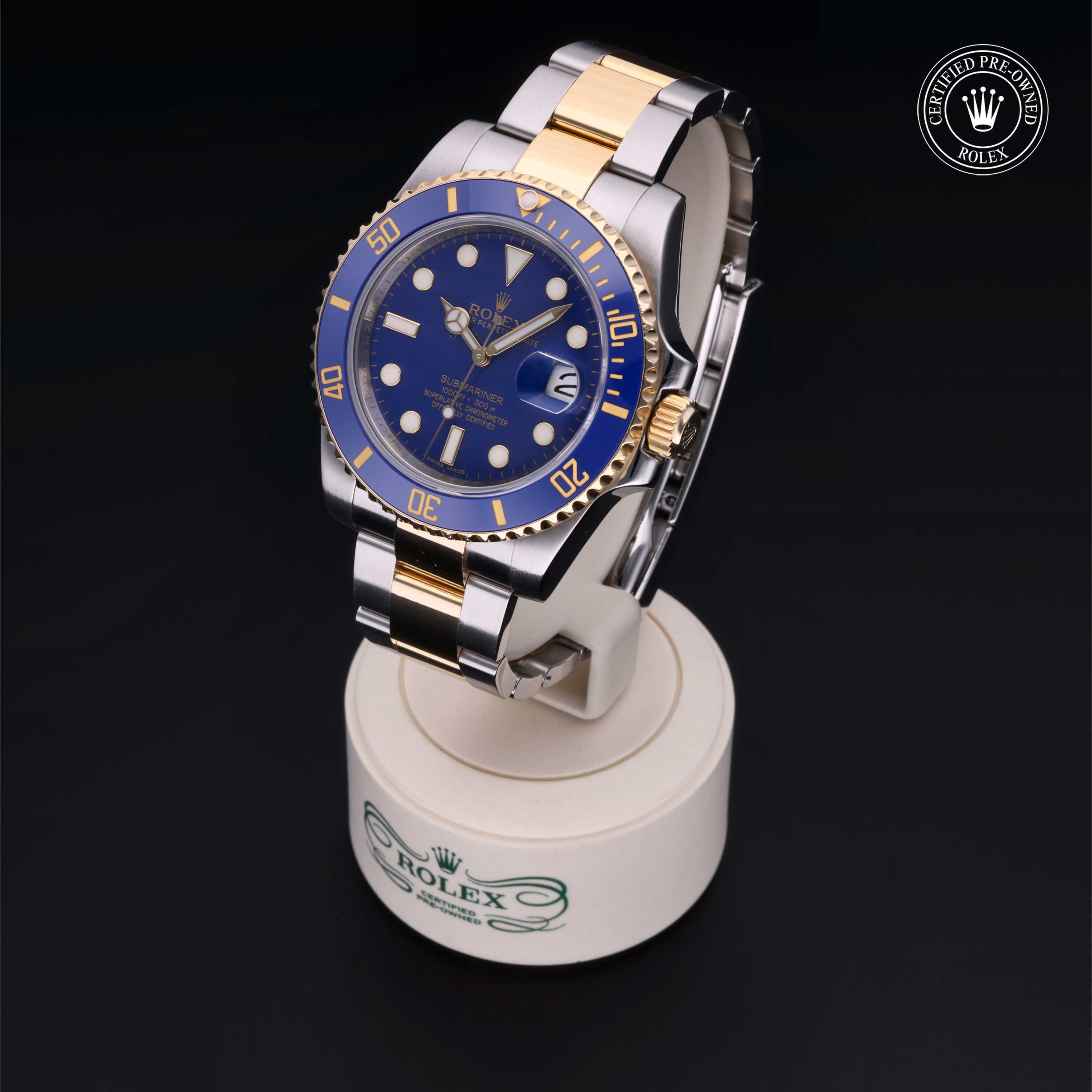 Rolex Submariner in Rolesor 18 Karat Yellow M116613LB-0001 at James & Sons