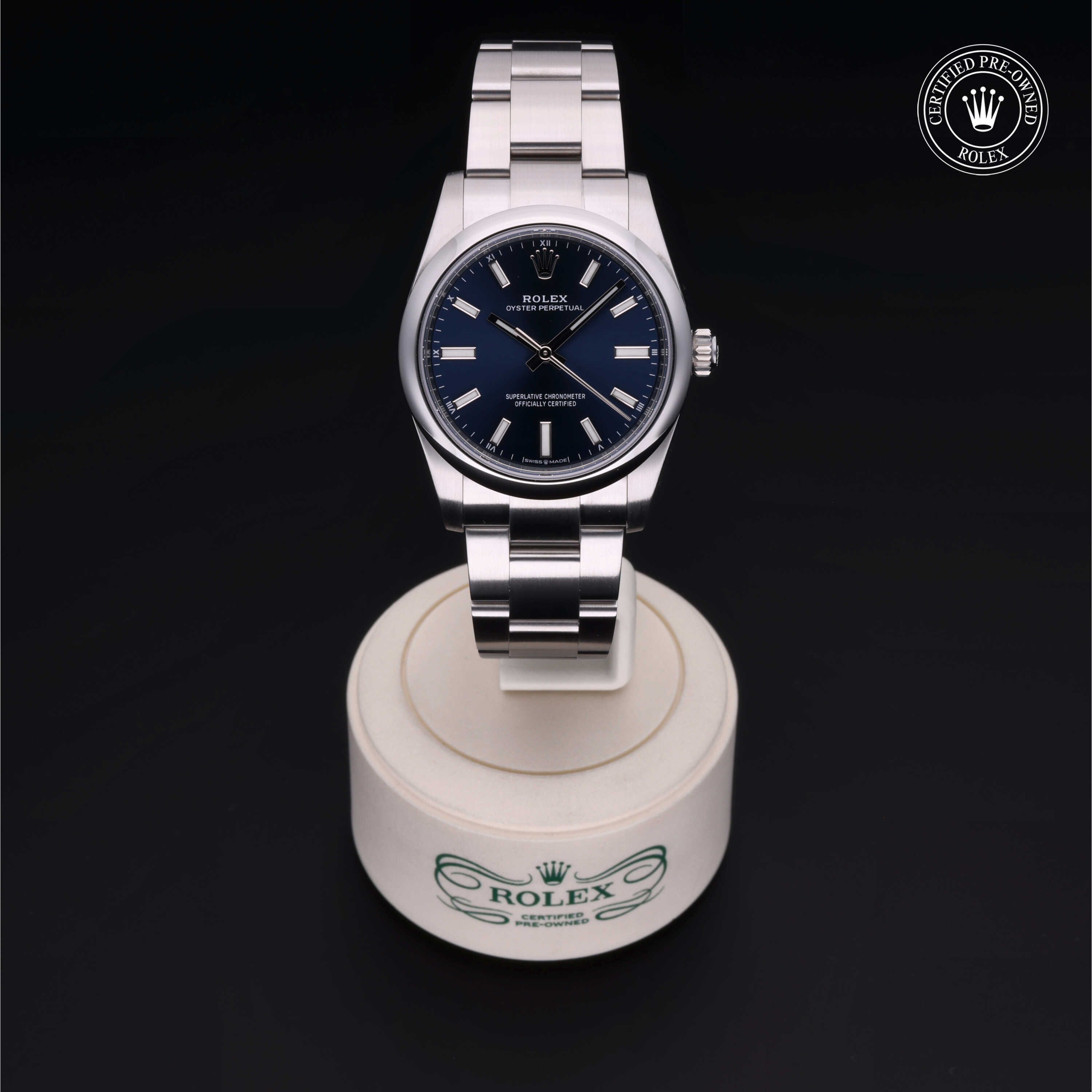 Rolex Oyster Perpetual in Steel M124200-0003 at James & Sons