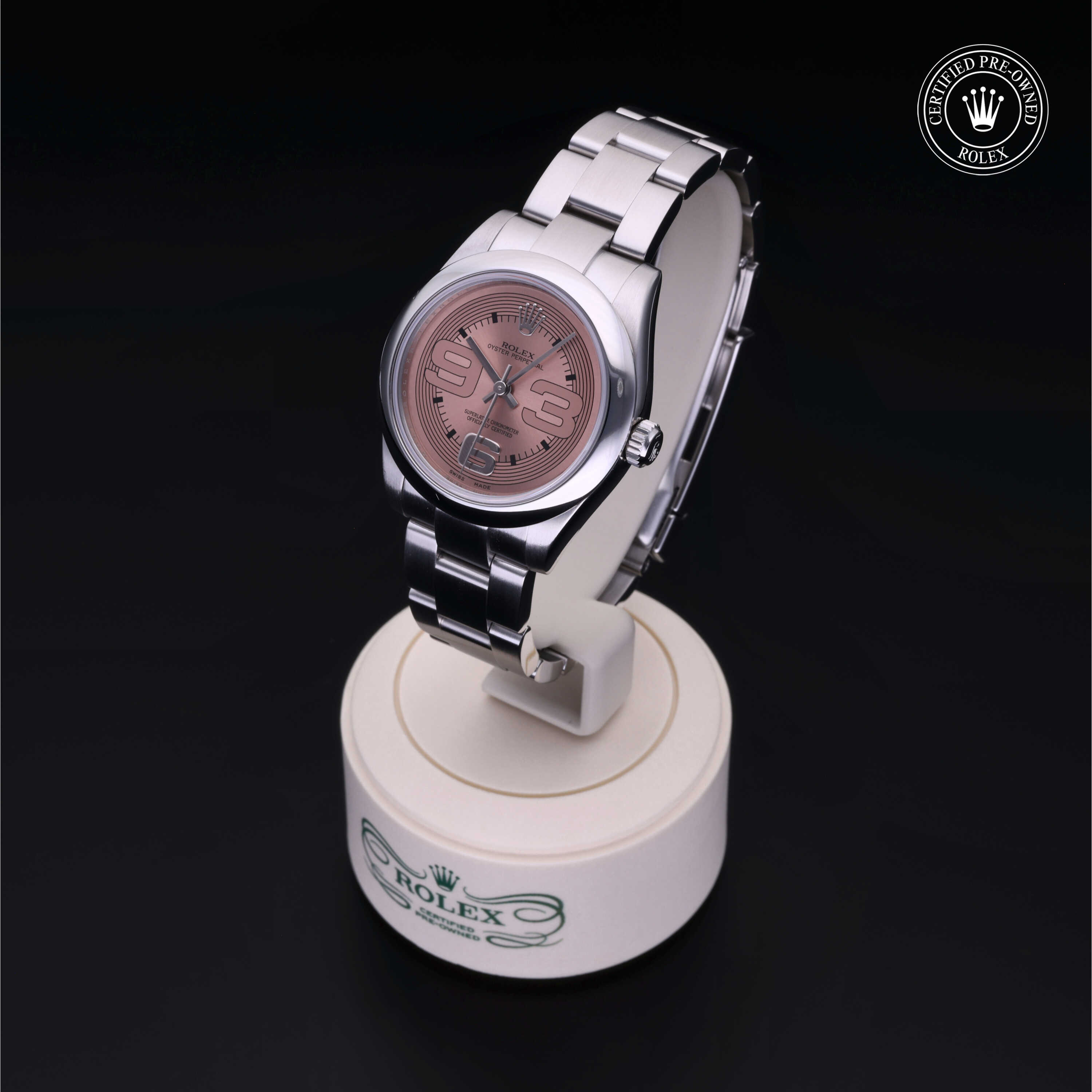 Rolex Oyster Perpetual in Steel M177200-0013 at James & Sons