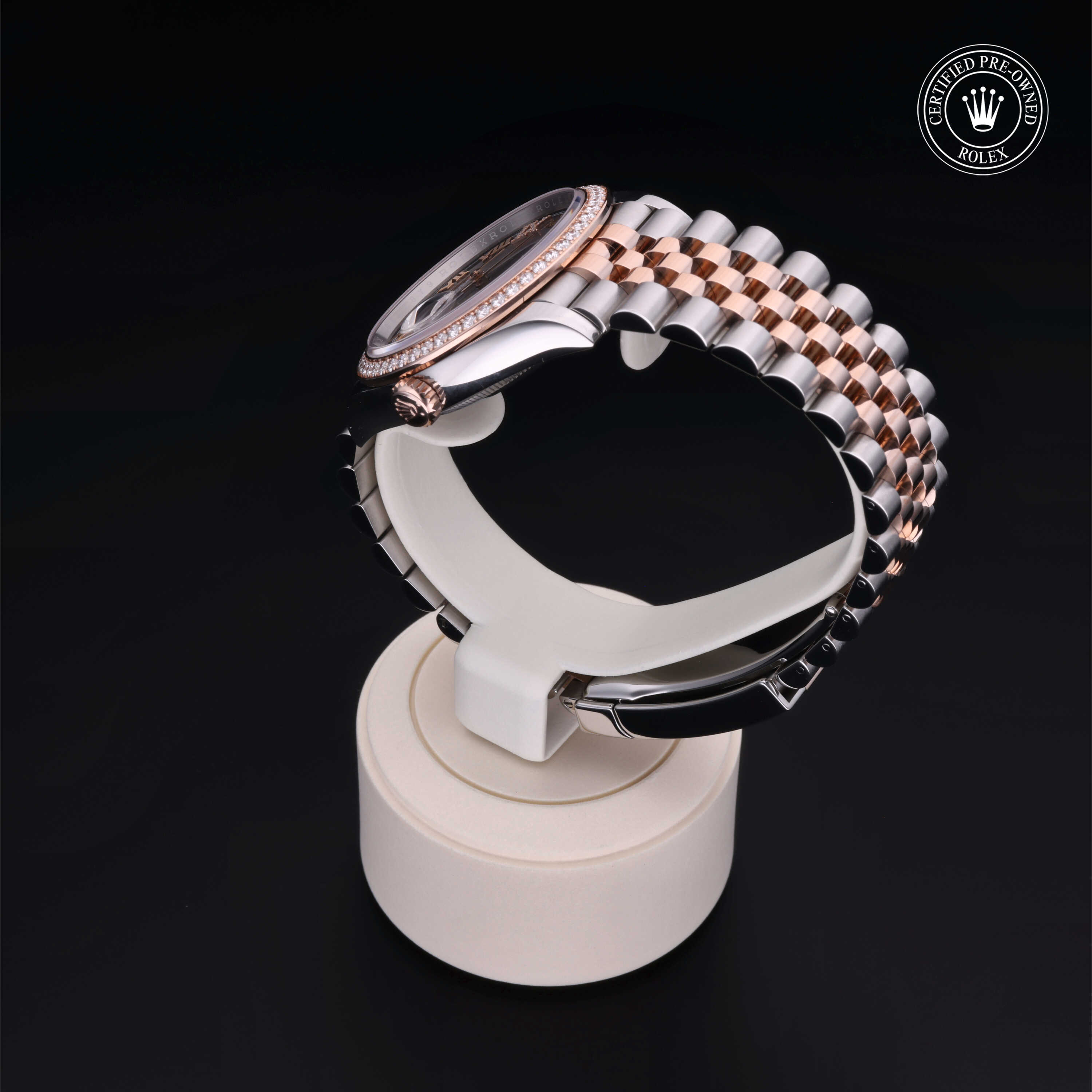 Rolex Datejust in Rolesor 18 Karat Rose M126281RBR-0011 at James & Sons