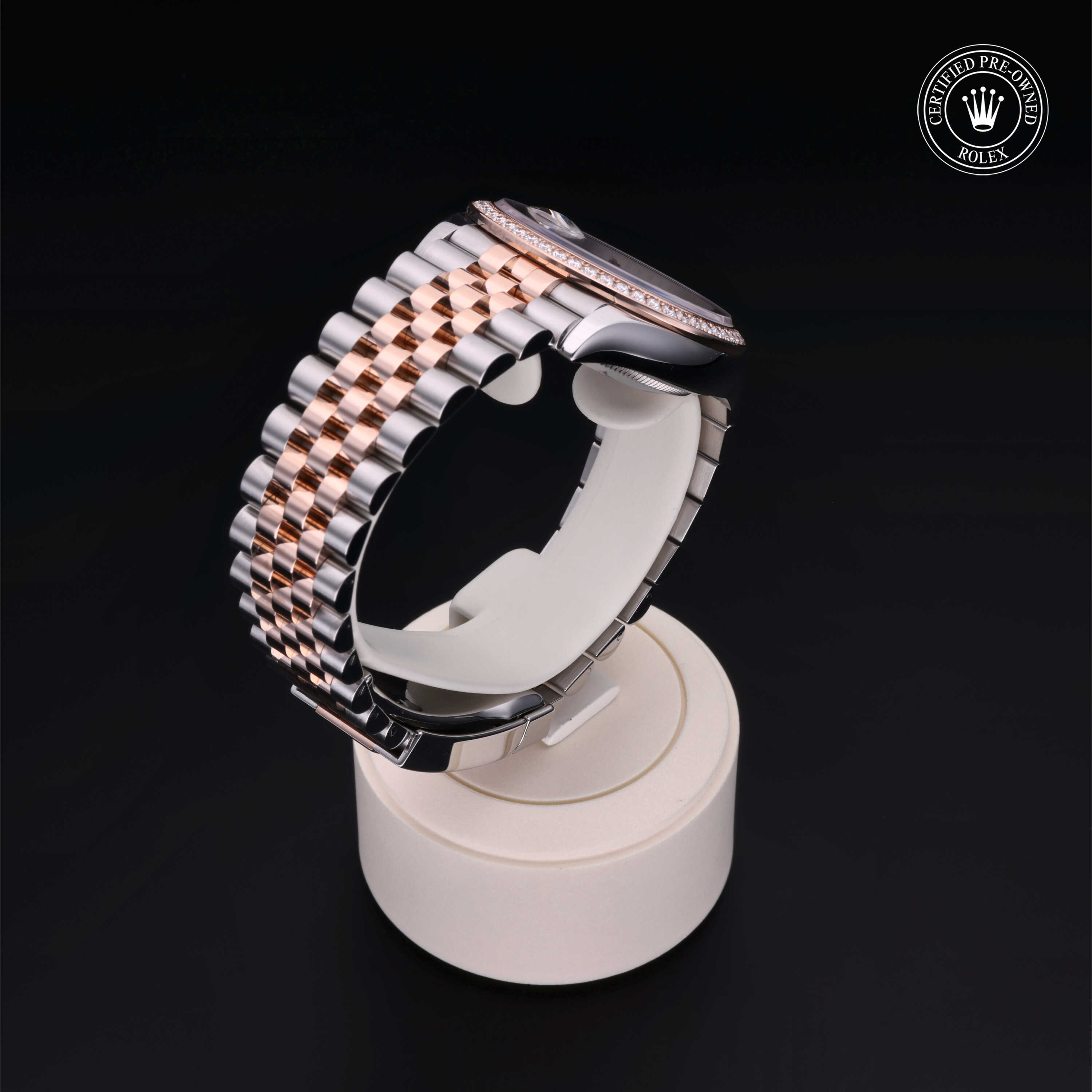 Rolex Datejust in Rolesor 18 Karat Rose M126281RBR-0011 at James & Sons