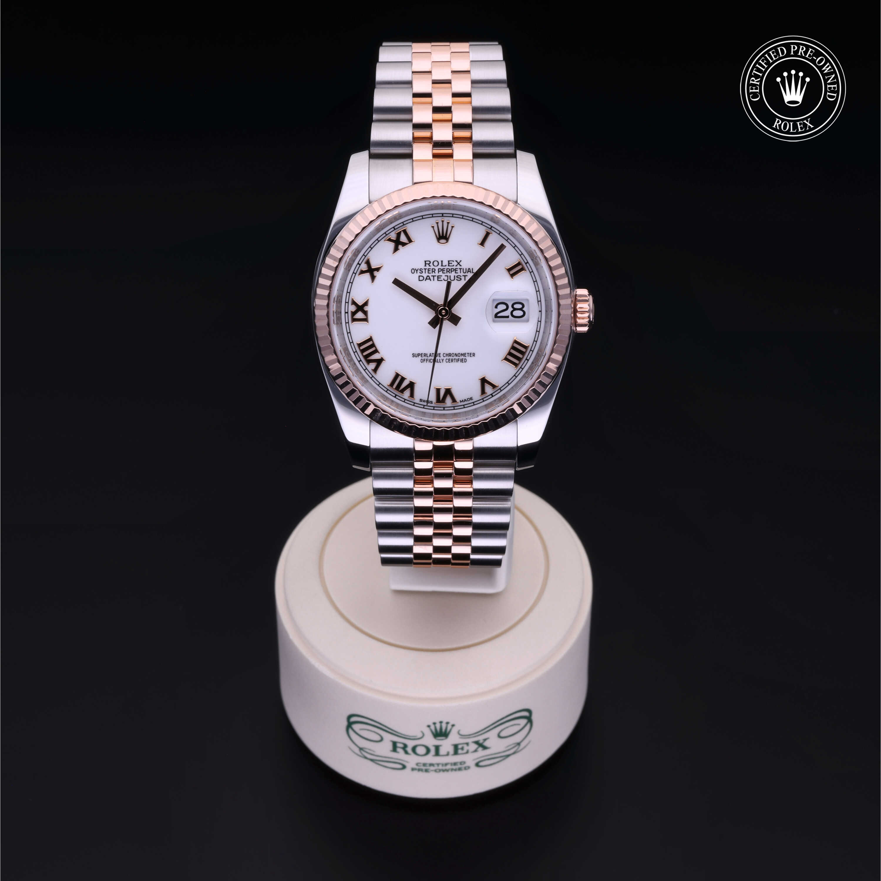 Rolex Datejust in Rolesor 18 Karat Rose M116231-0084 at James & Sons