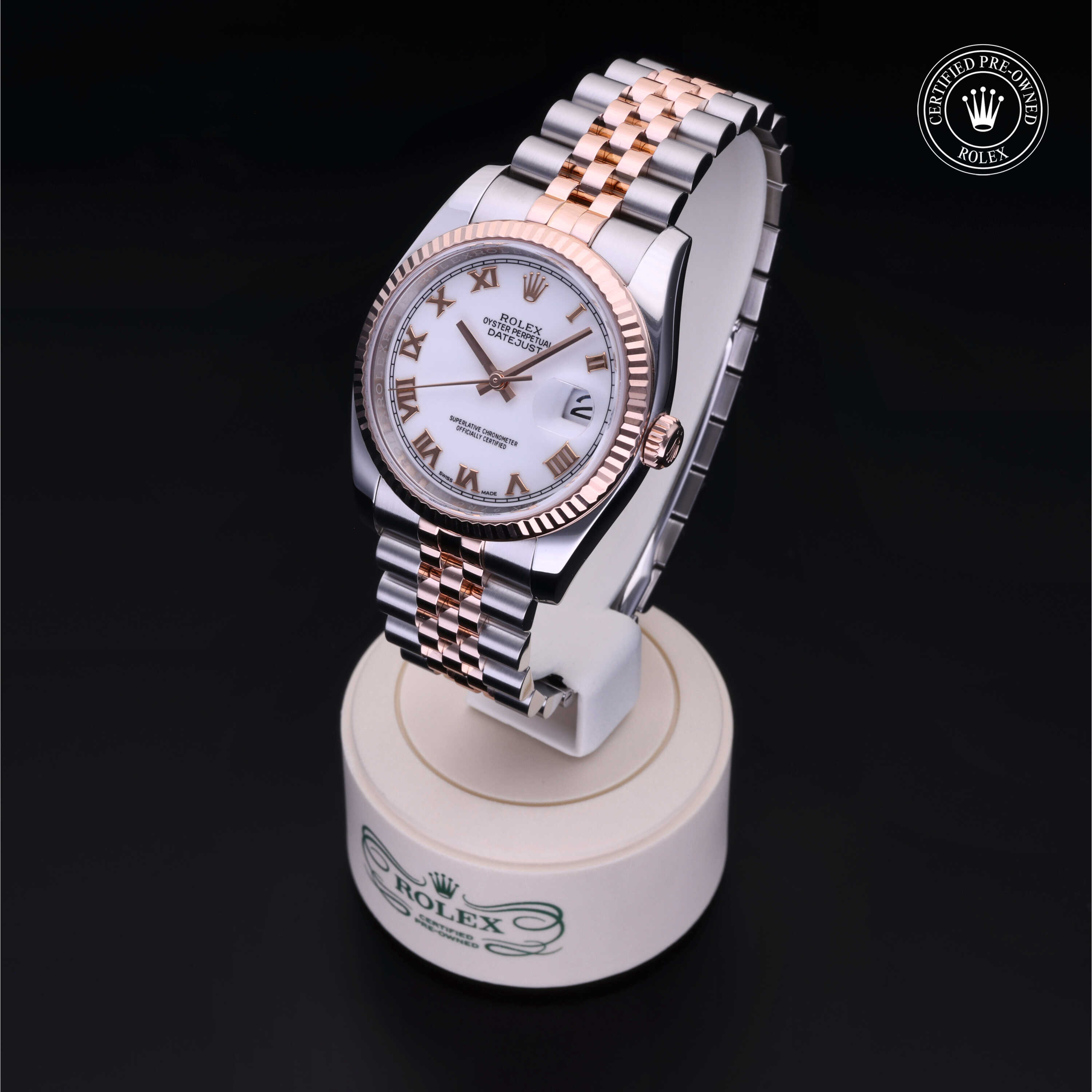 Rolex Datejust in Rolesor 18 Karat Rose M116231-0084 at James & Sons