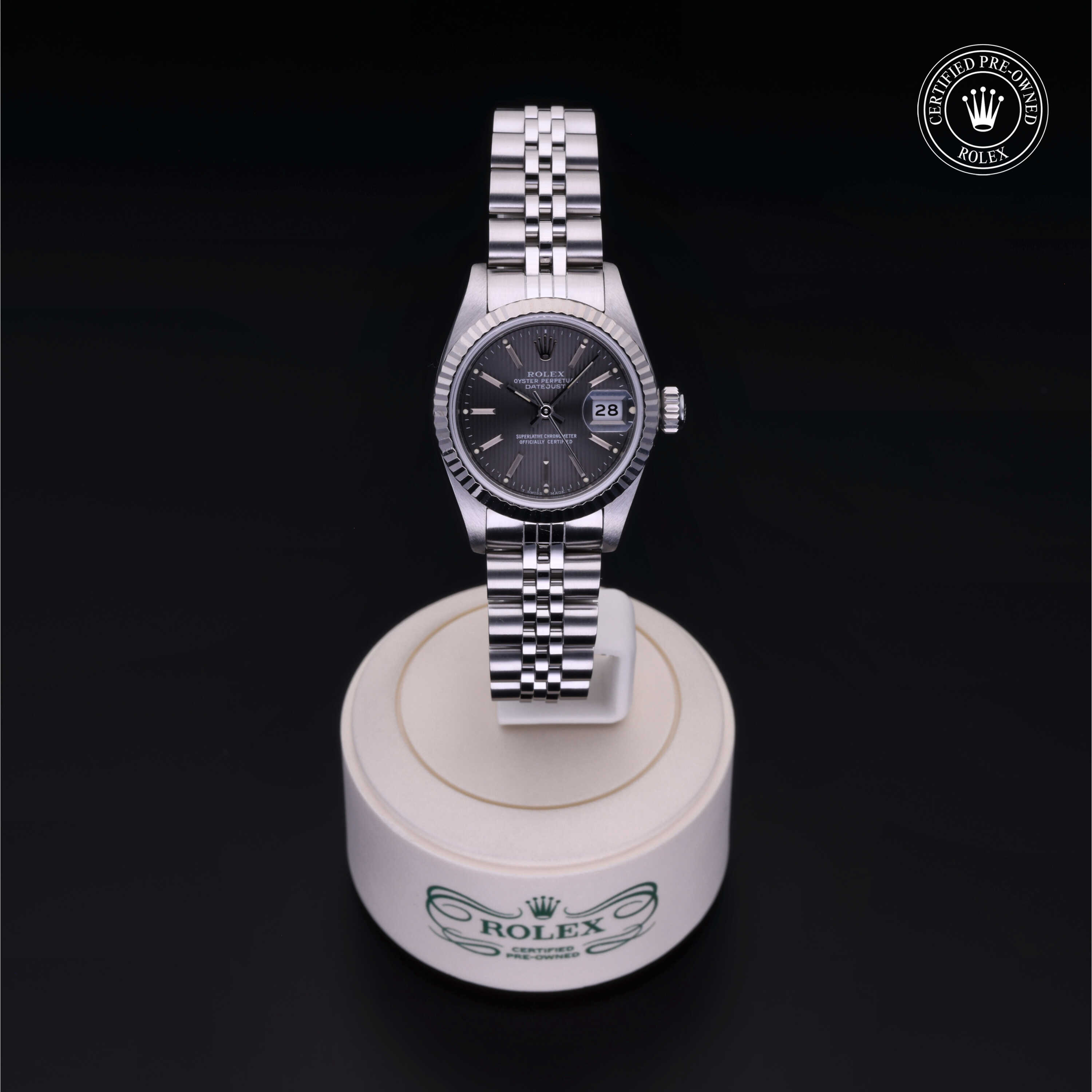 Rolex Lady-Datejust in Rolesor 18 Karat White M69174-0006 at James & Sons