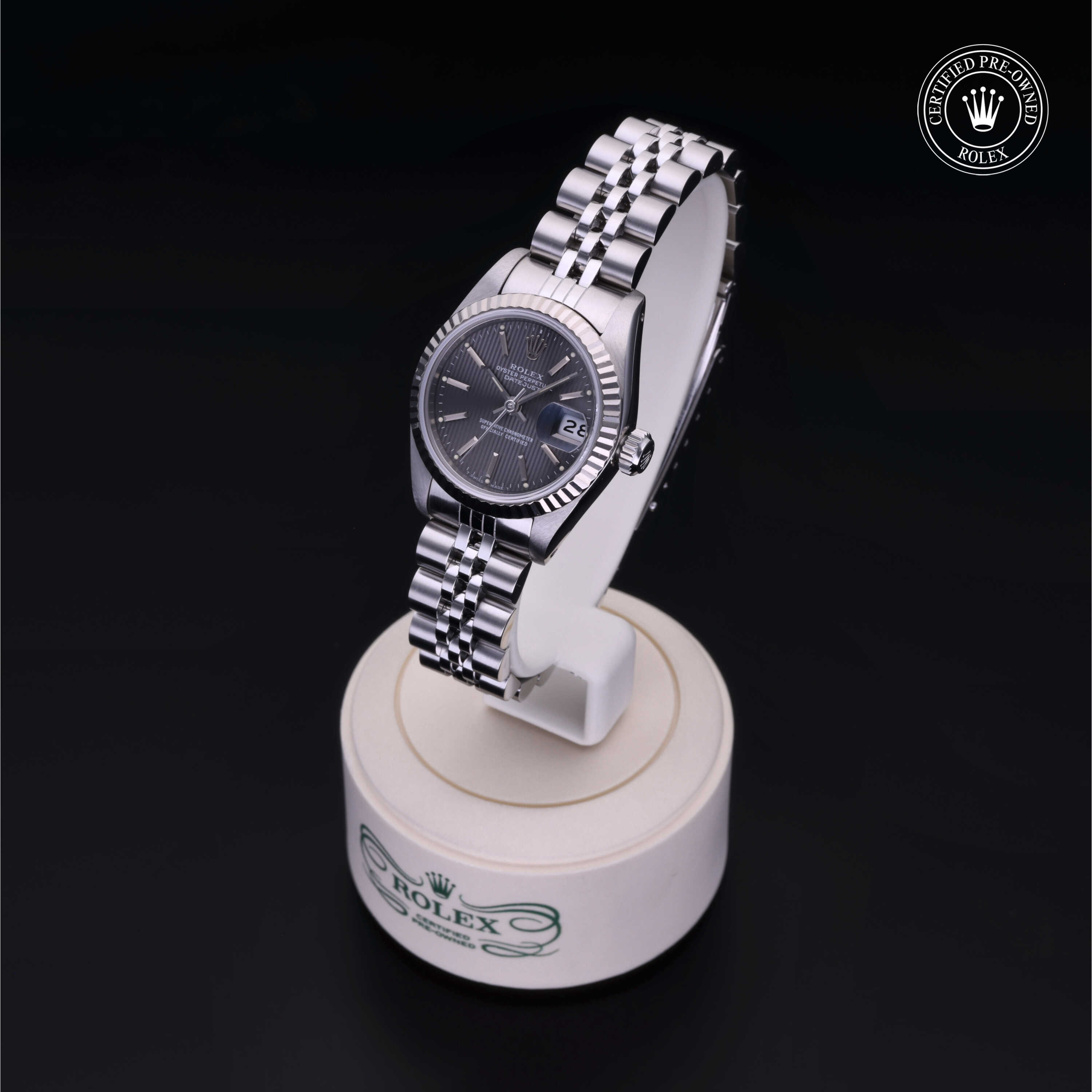 Rolex Lady-Datejust in Rolesor 18 Karat White M69174-0006 at James & Sons