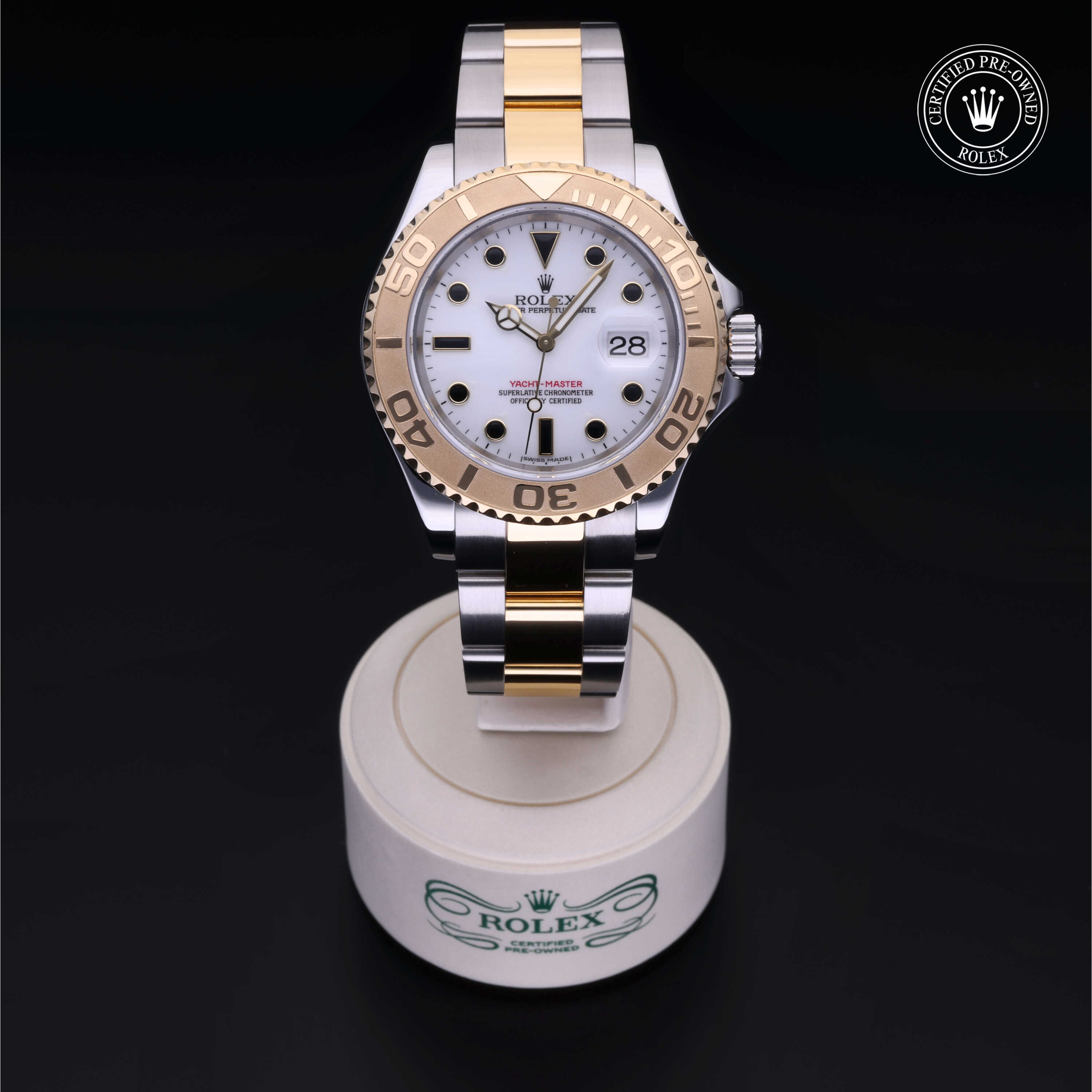 Rolex Yacht-Master in Rolesor 18 Karat Yellow M16623-0006 at James & Sons