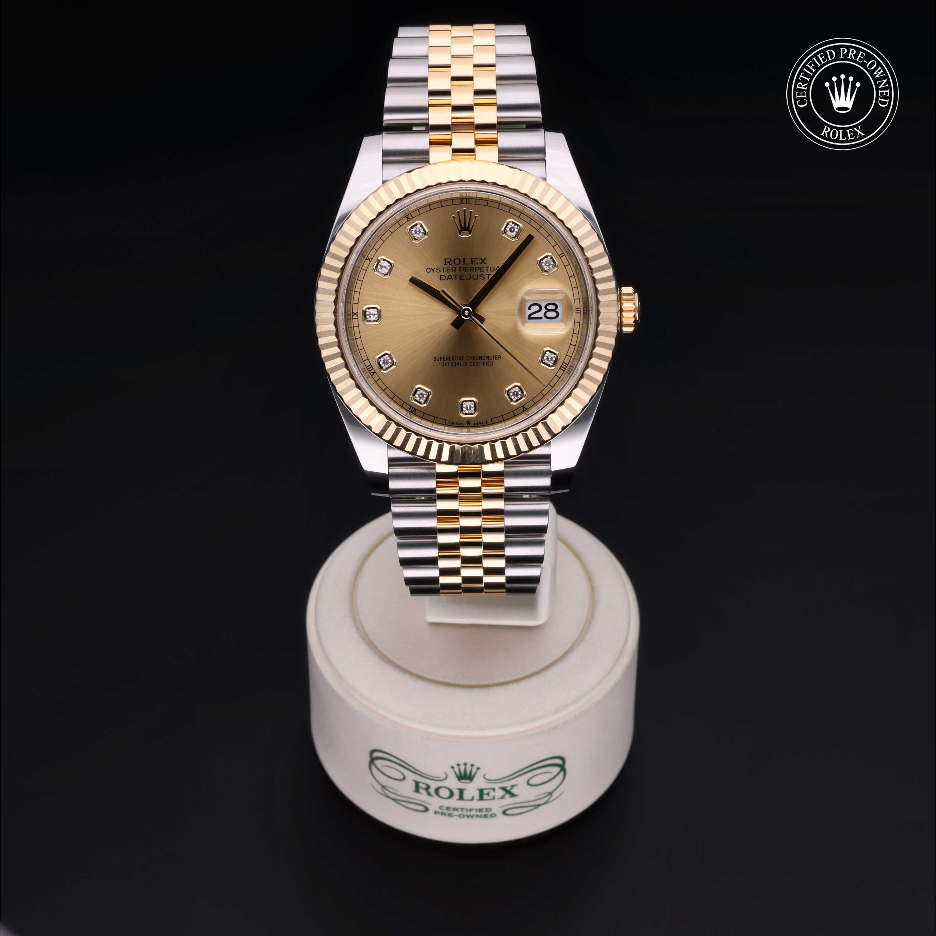 Rolex Datejust in Rolesor 18 Karat Yellow M126333-0012 at James & Sons