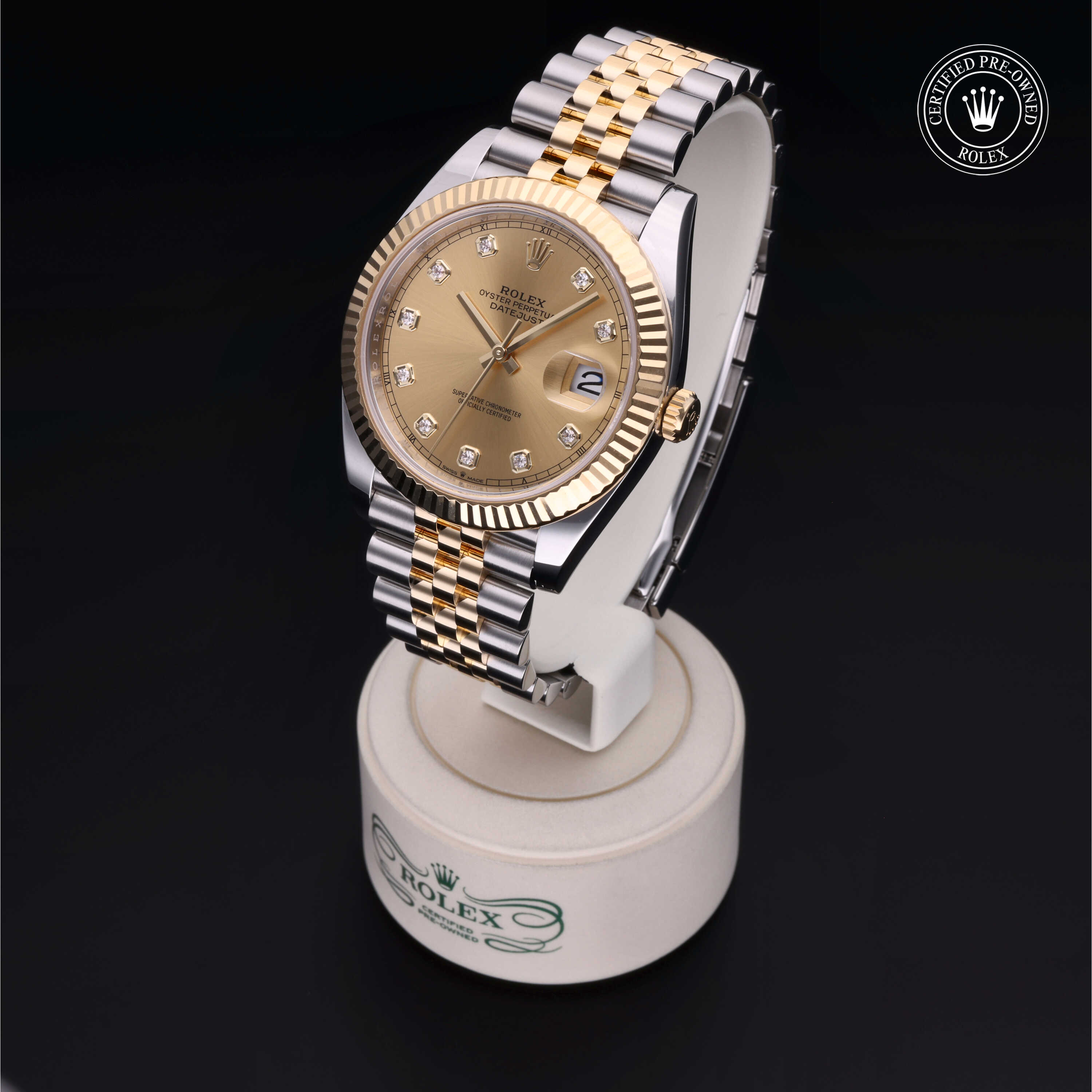 Rolex Datejust in Rolesor 18 Karat Yellow M126333-0012 at James & Sons