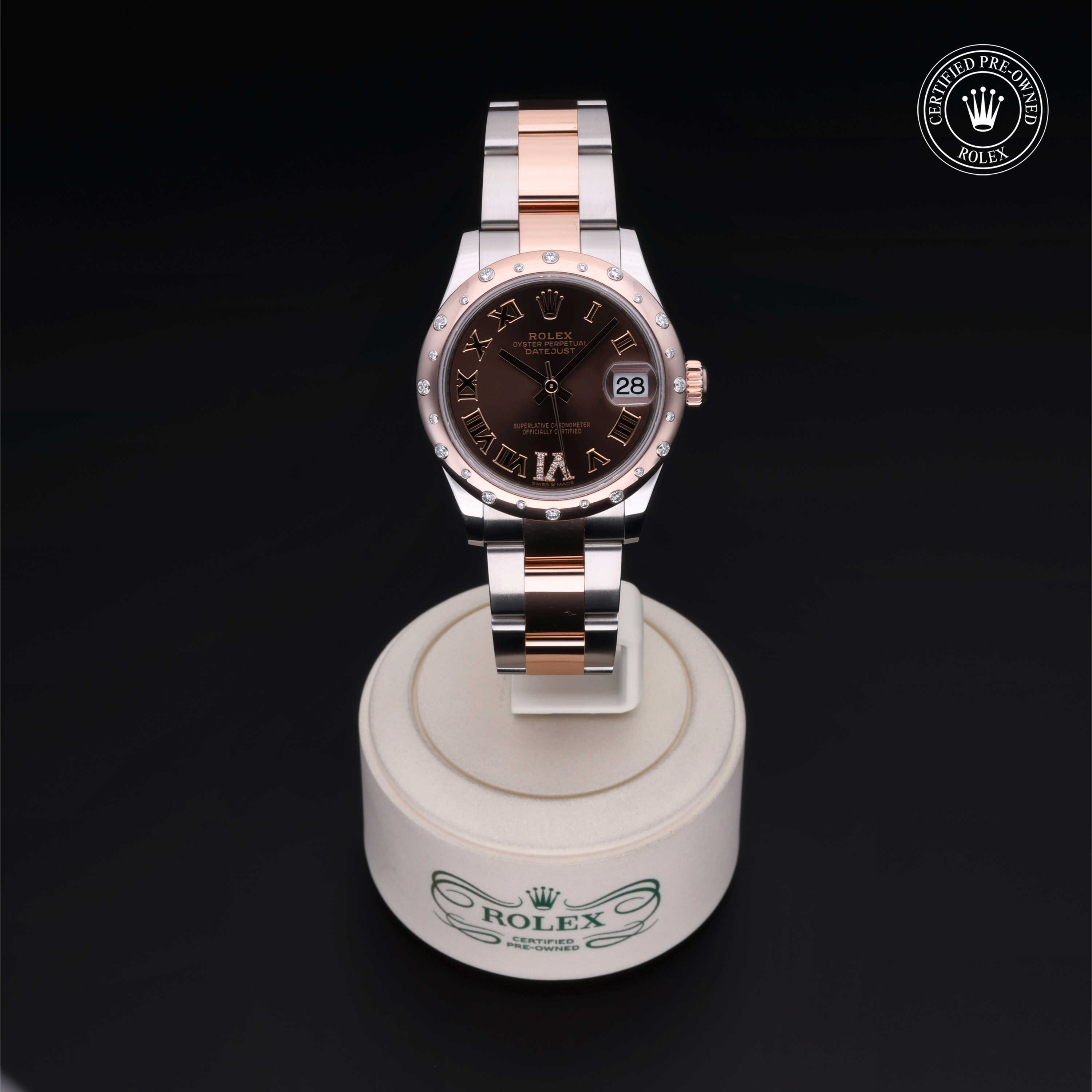 Rolex Datejust in Rolesor 18 Karat Rose M278341RBR-0003 at James & Sons