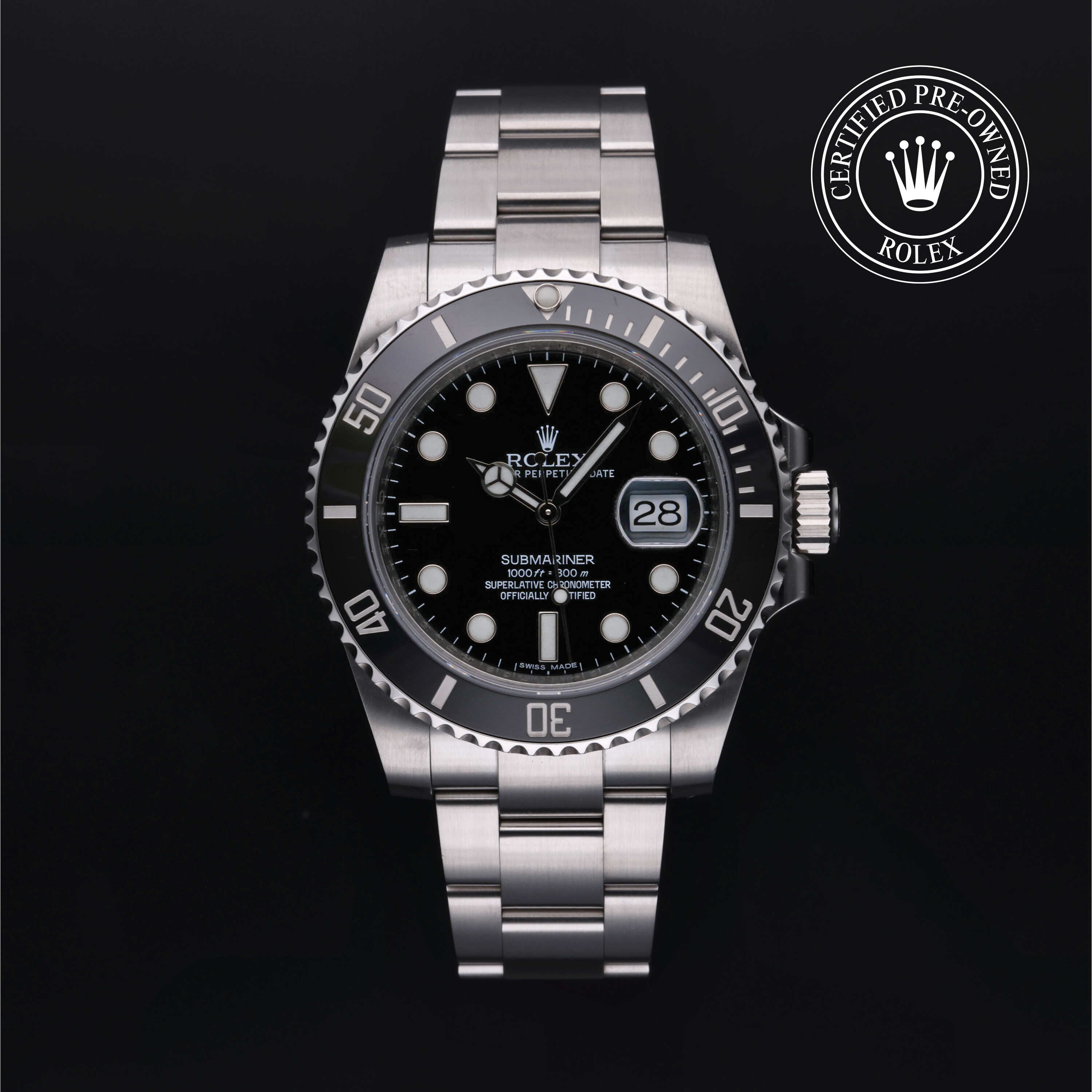 Rolex Submariner in Steel M116610LN-0001 at James & Sons