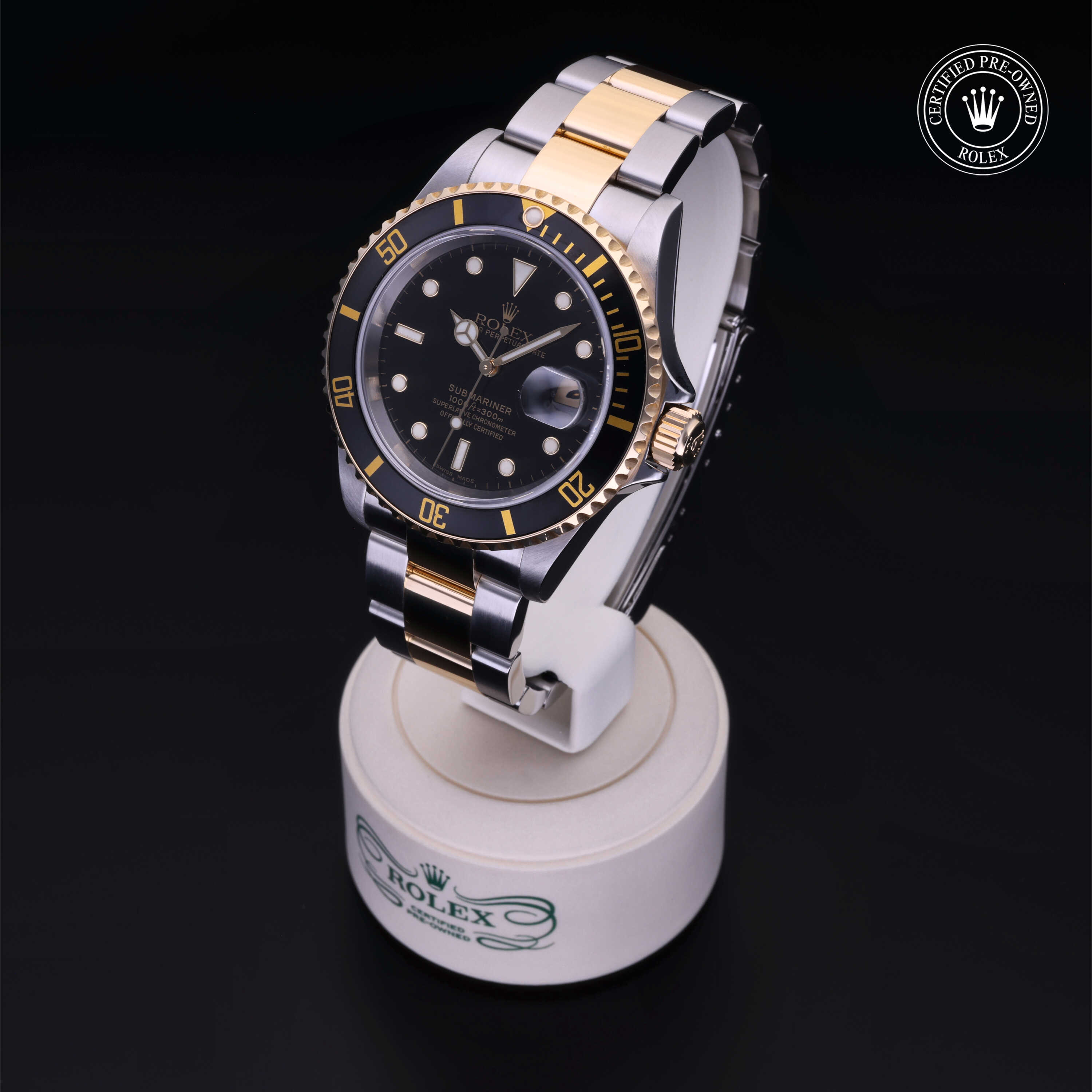 Rolex Submariner in Rolesor 18 Karat Yellow M16613LN-0005 at James & Sons