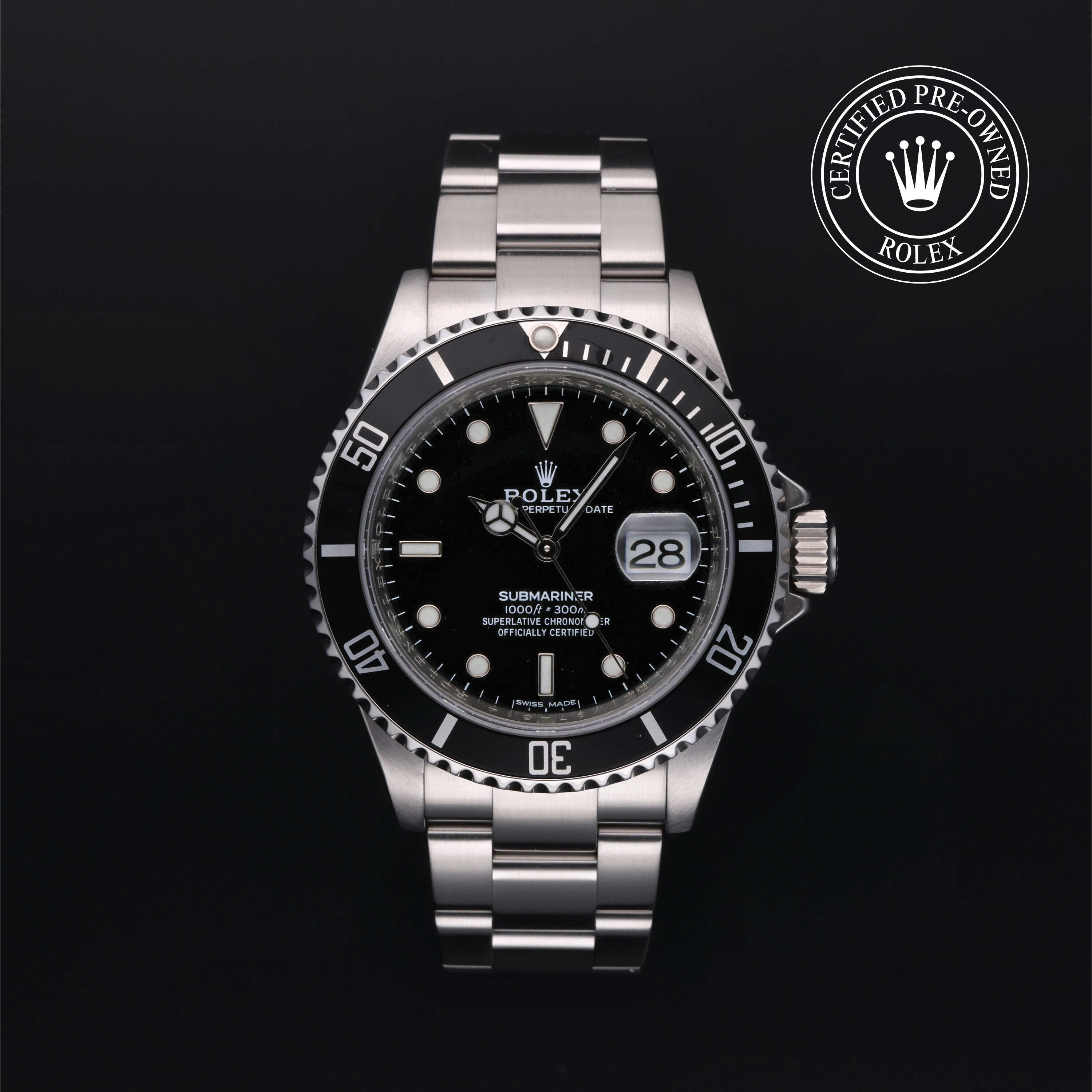 Rolex Submariner in Steel M16610-0007 at James & Sons