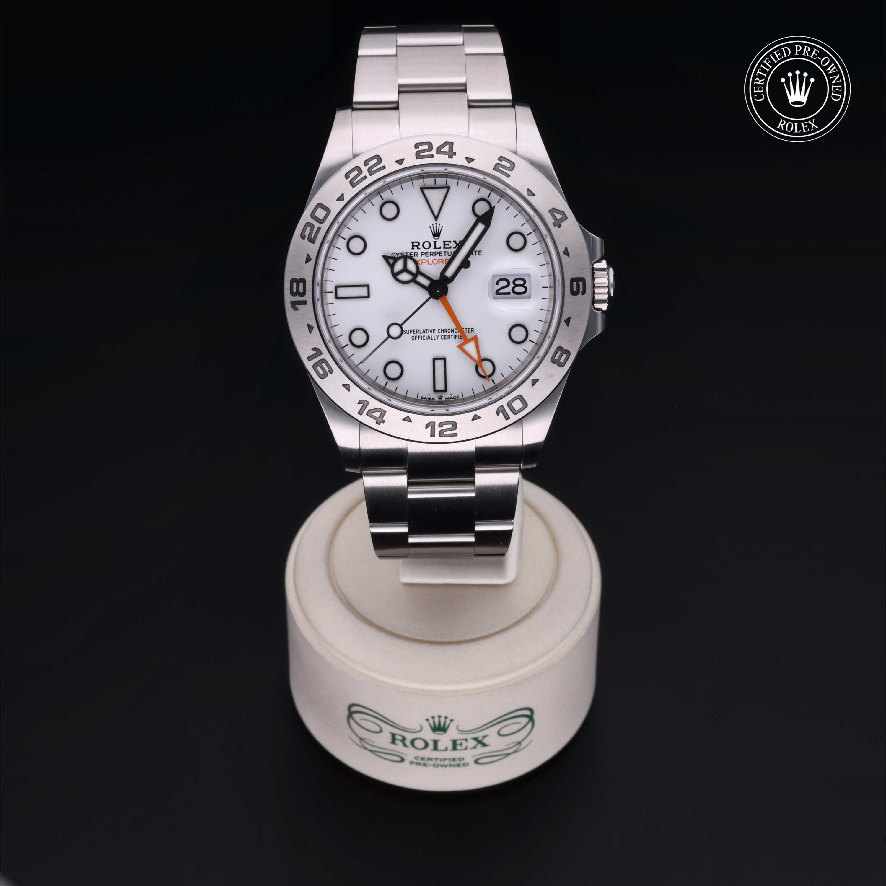 Rolex Explorer II in Steel M226570-0001 at James & Sons