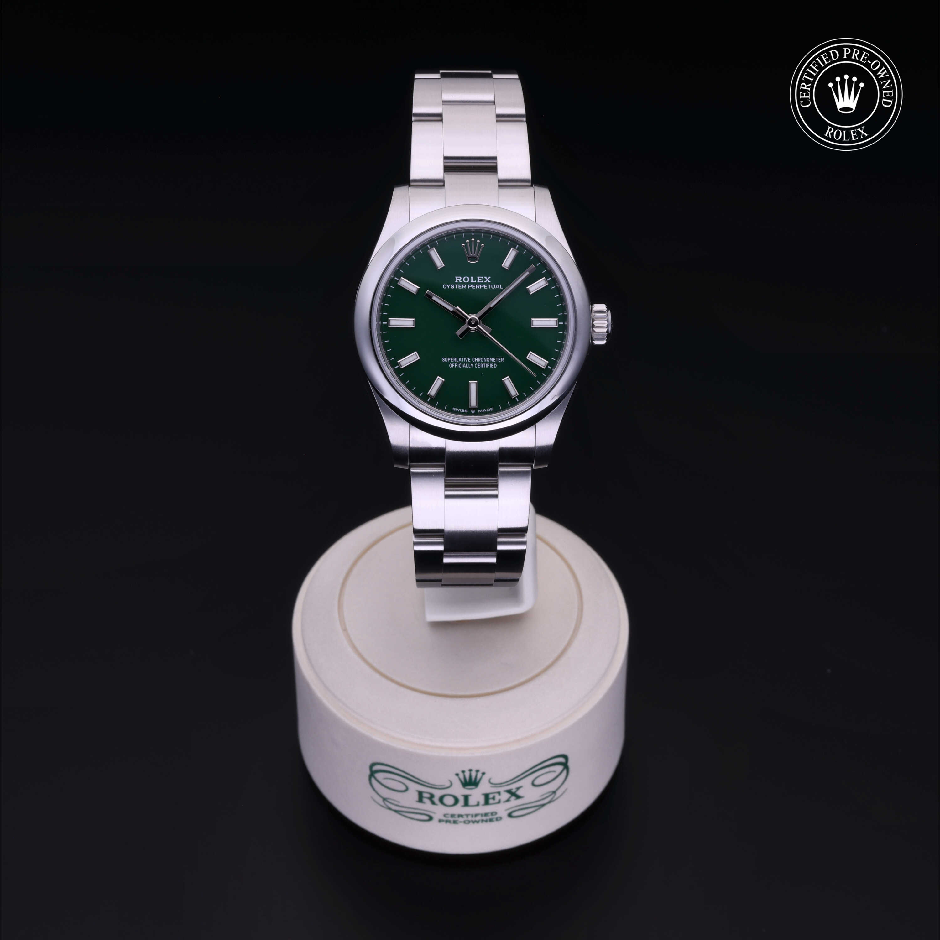 Rolex Oyster Perpetual in Steel M277200-0006 at James & Sons