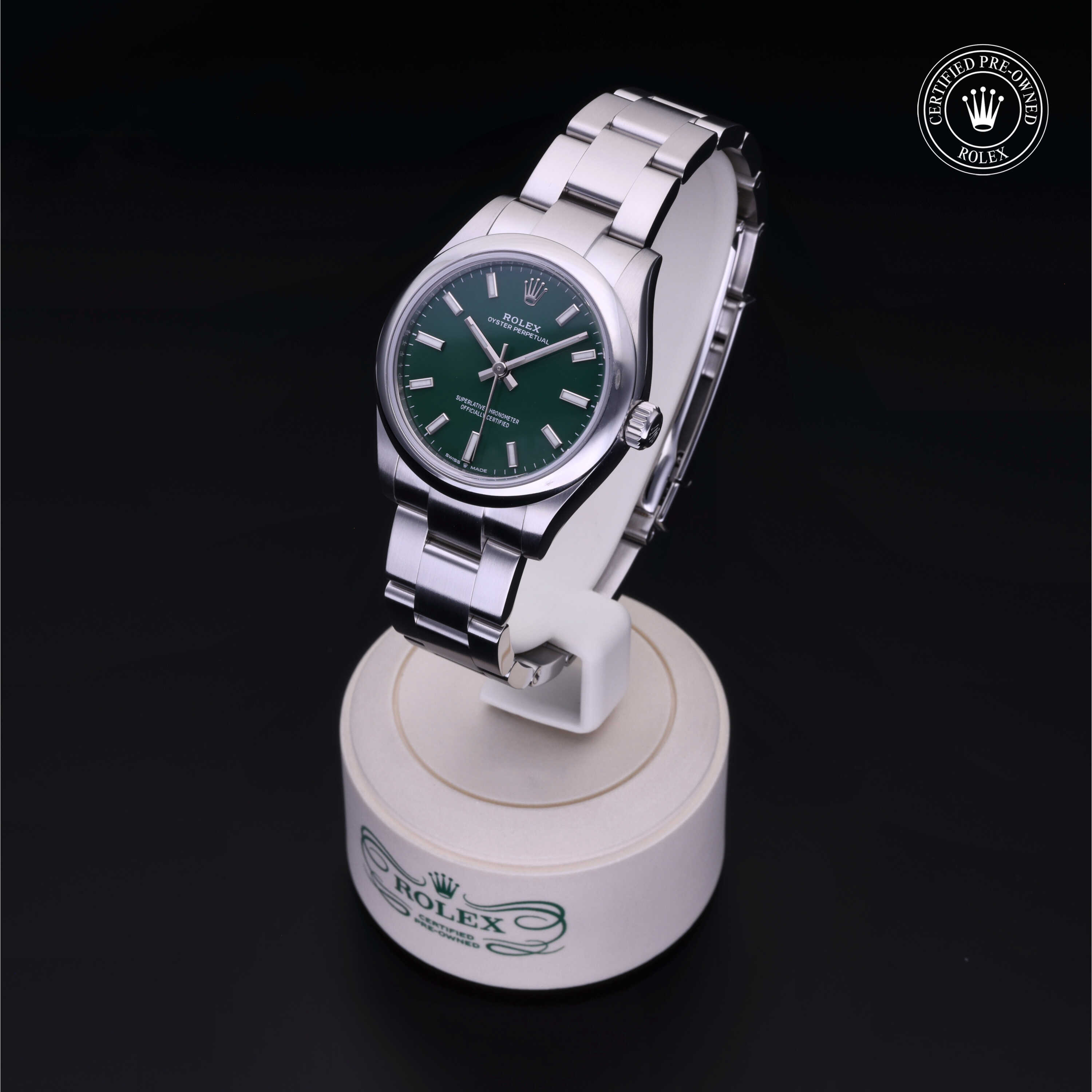 Rolex Oyster Perpetual in Steel M277200-0006 at James & Sons
