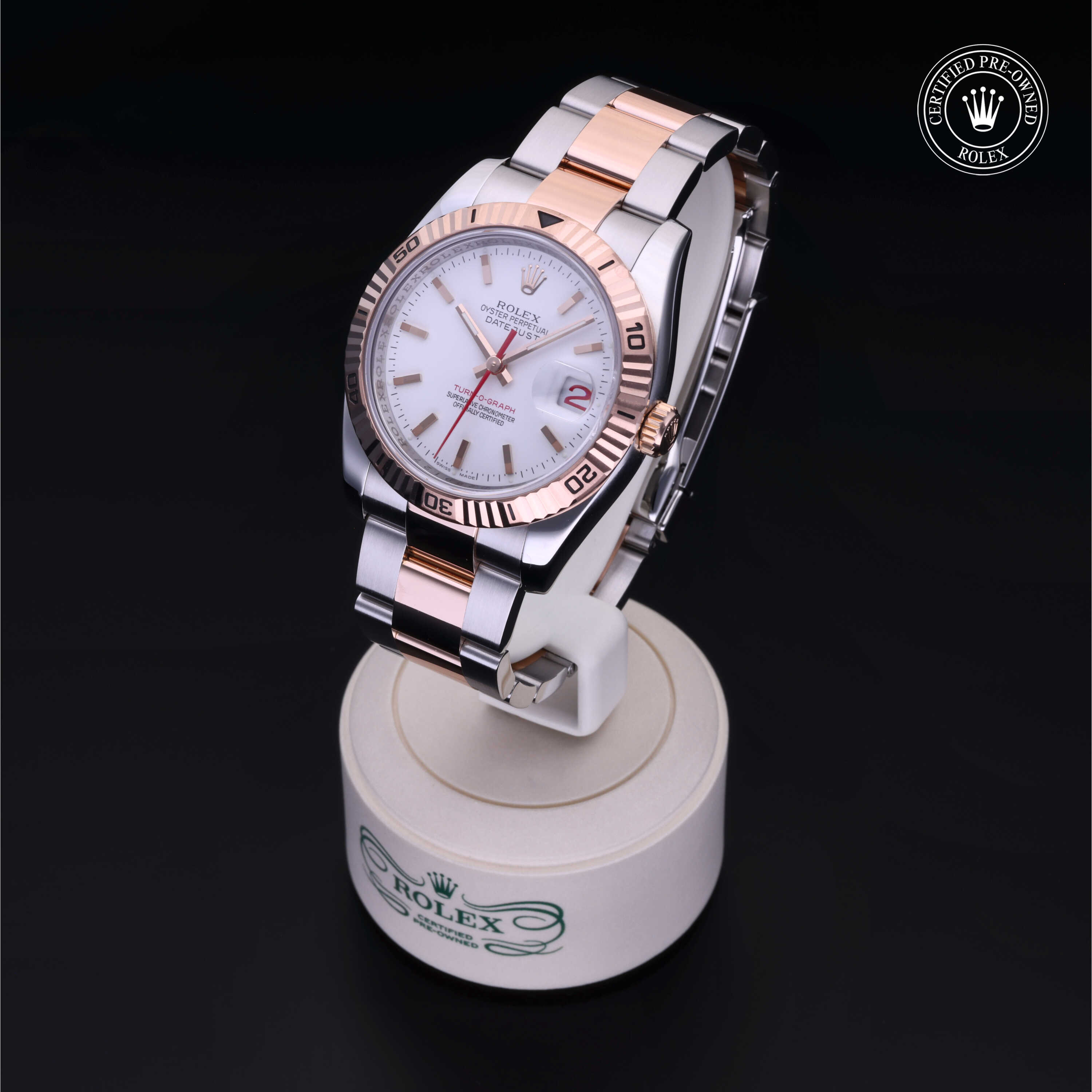 Rolex Turn-O-Graph in Rolesor 18 Karat Everose M116261-0012 at James & Sons