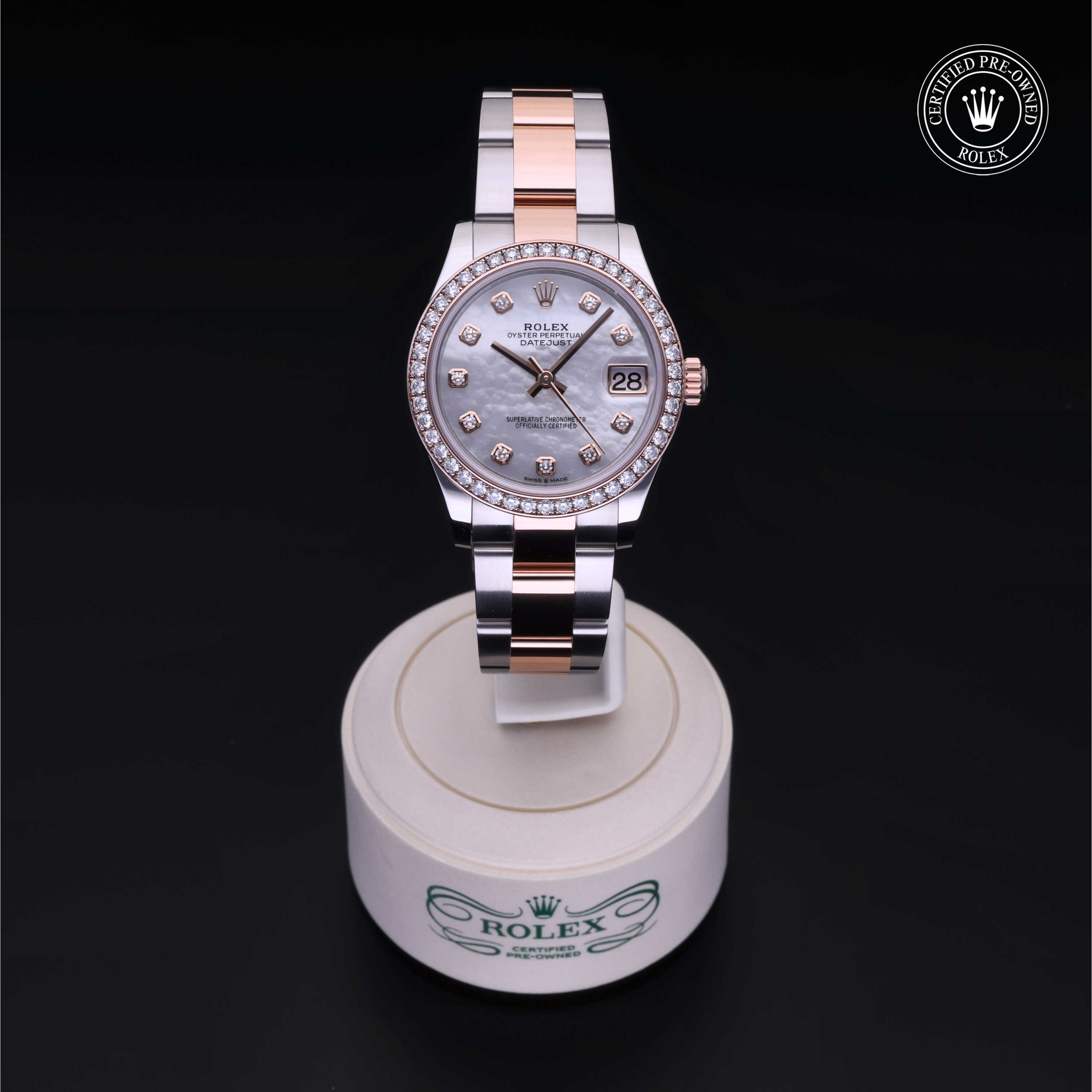 Rolex Datejust in Rolesor 18 Karat Everose M278381RBR-0025 at James & Sons
