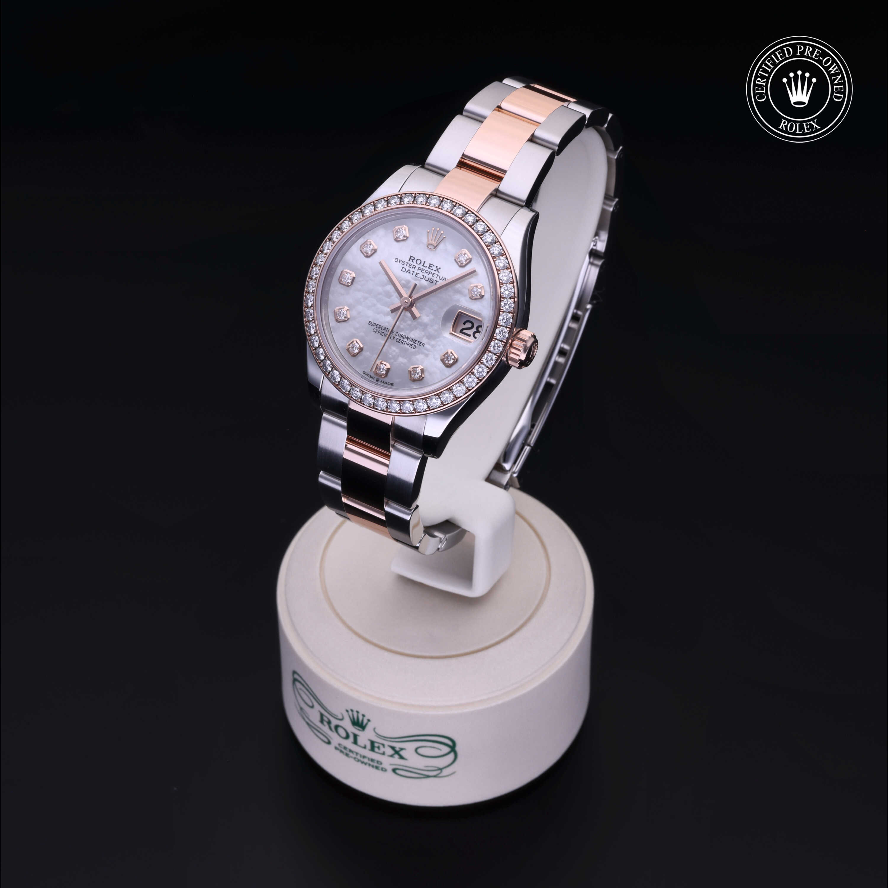 Rolex Datejust in Rolesor 18 Karat Everose M278381RBR-0025 at James & Sons