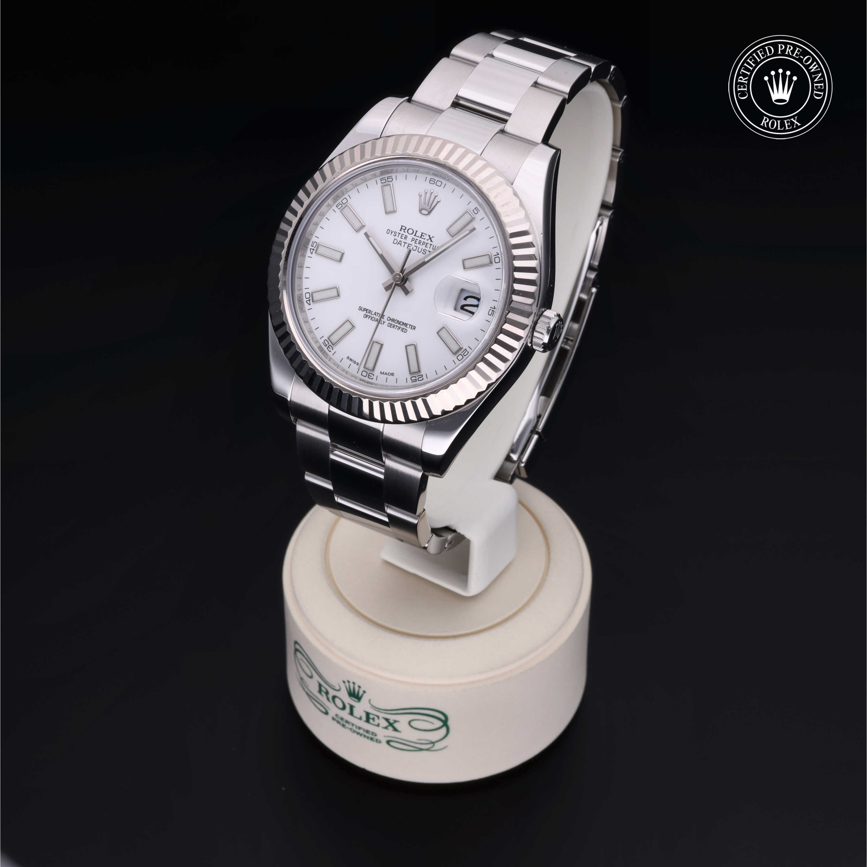 Rolex Datejust II in Rolesor 18 Karat White M116334-0006 at James & Sons