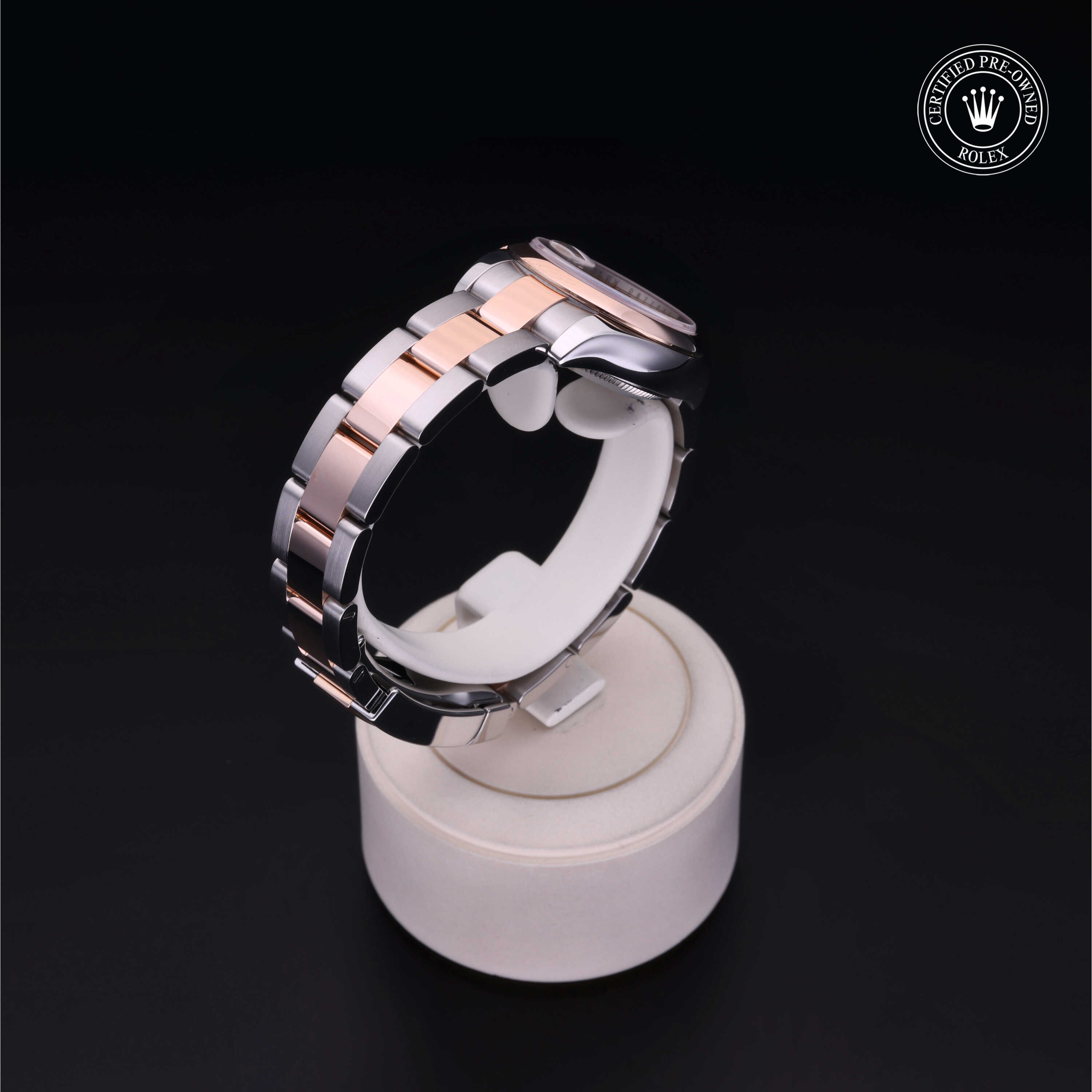 Rolex Lady-Datejust in Rolesor 18 Karat Everose M179161-0006 at James & Sons