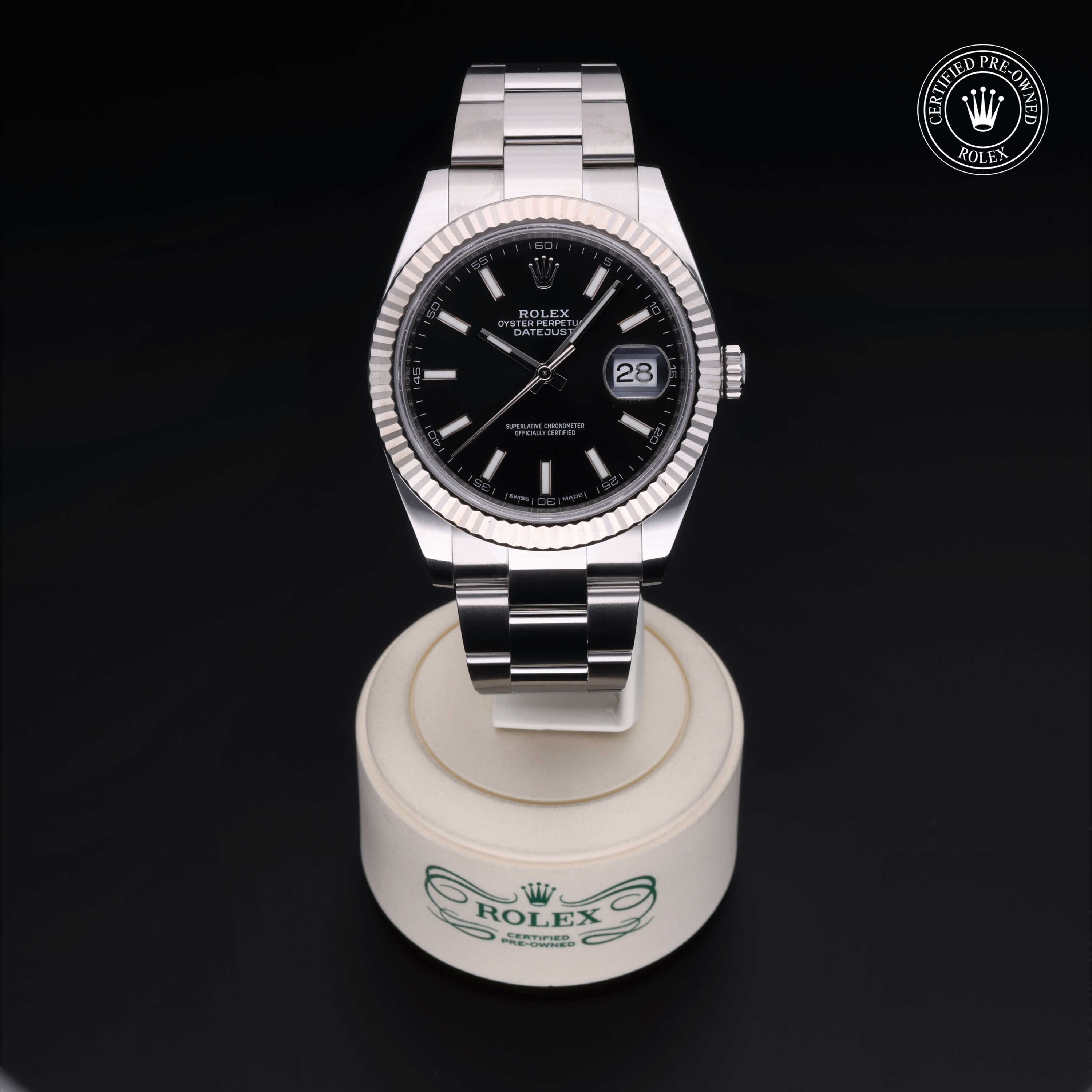Rolex Datejust in Rolesor 18 Karat White M126334-0017 at James & Sons