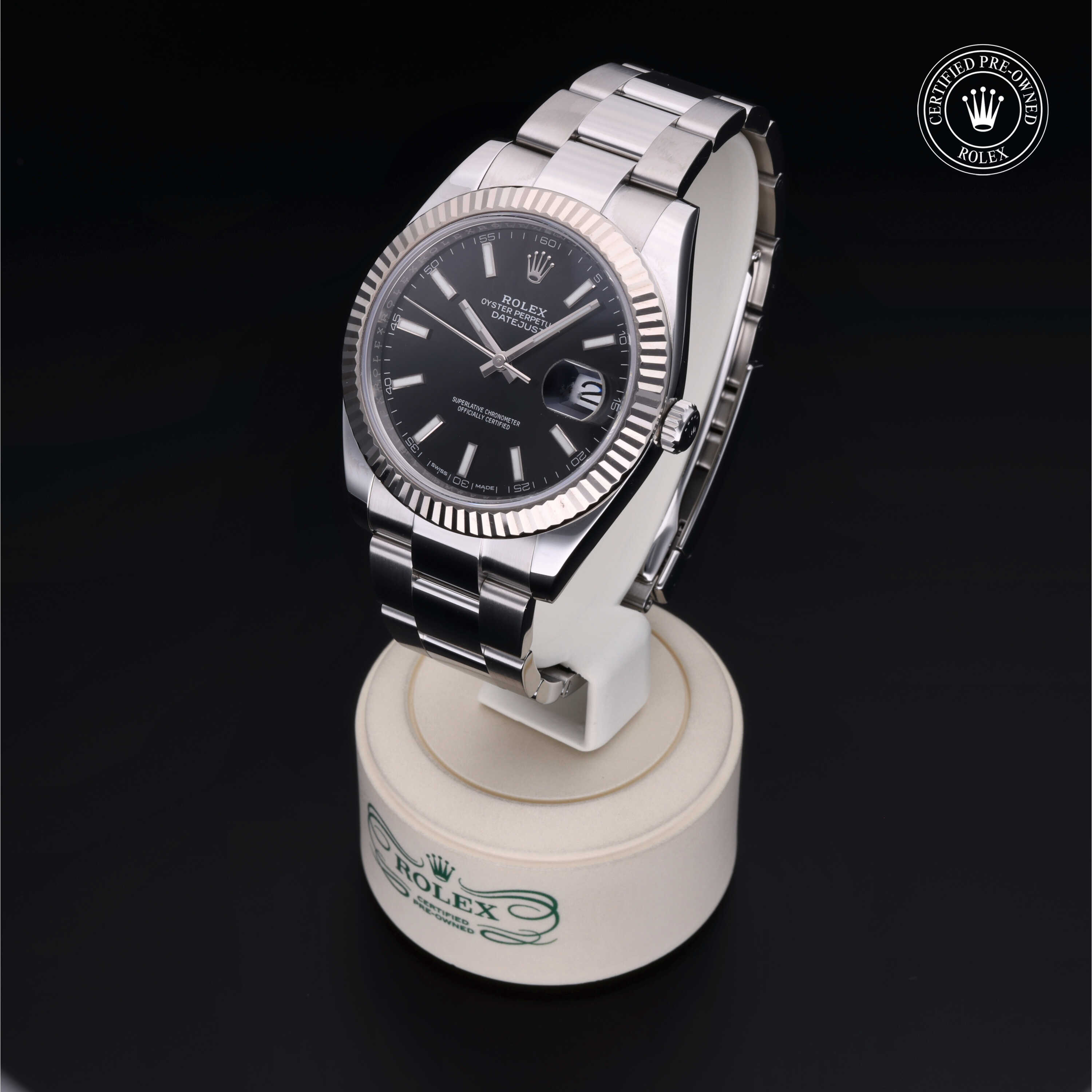 Rolex Datejust in Rolesor 18 Karat White M126334-0017 at James & Sons