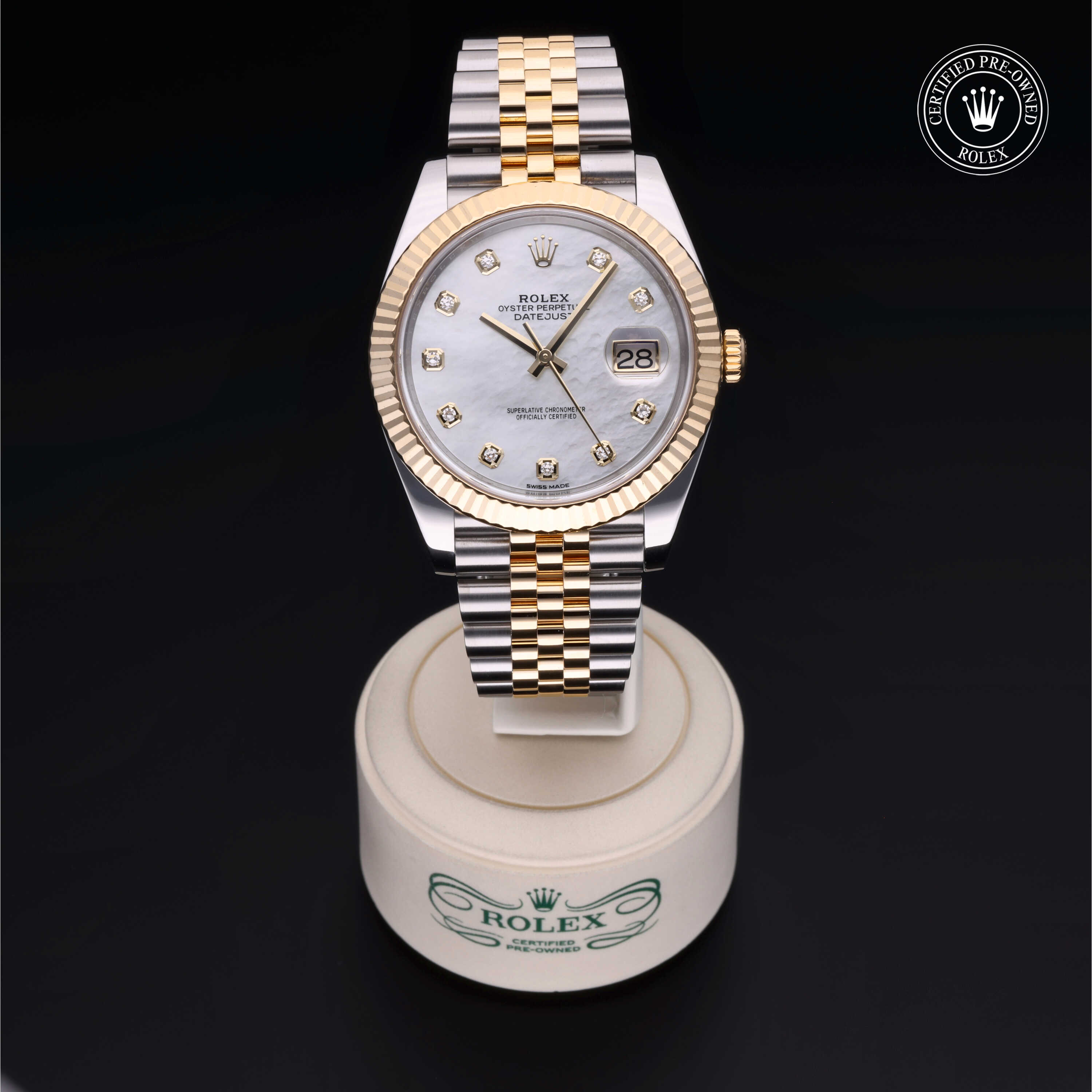Rolex Datejust in Rolesor 18 Karat Yellow M126333-0018 at James & Sons