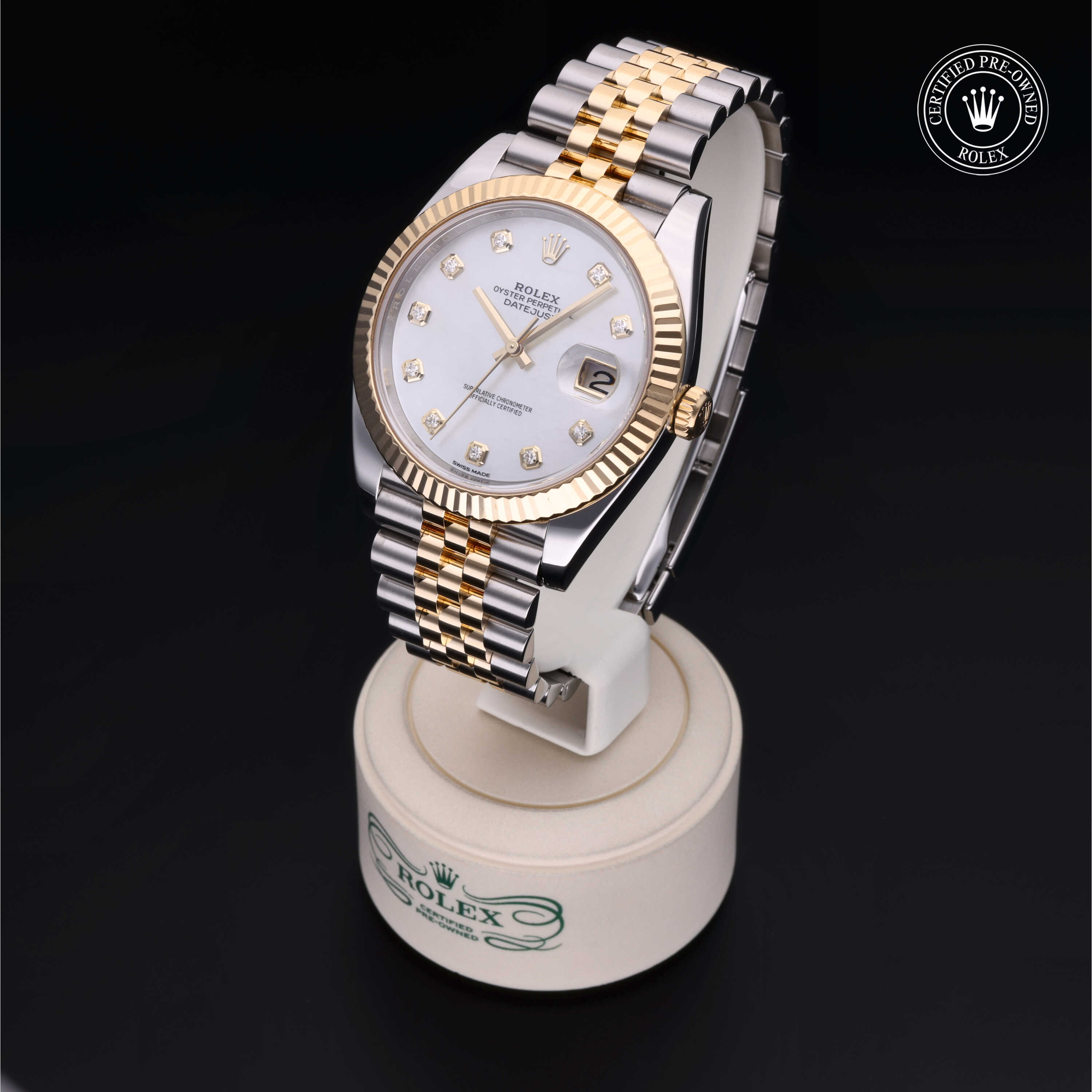 Rolex Datejust in Rolesor 18 Karat Yellow M126333-0018 at James & Sons