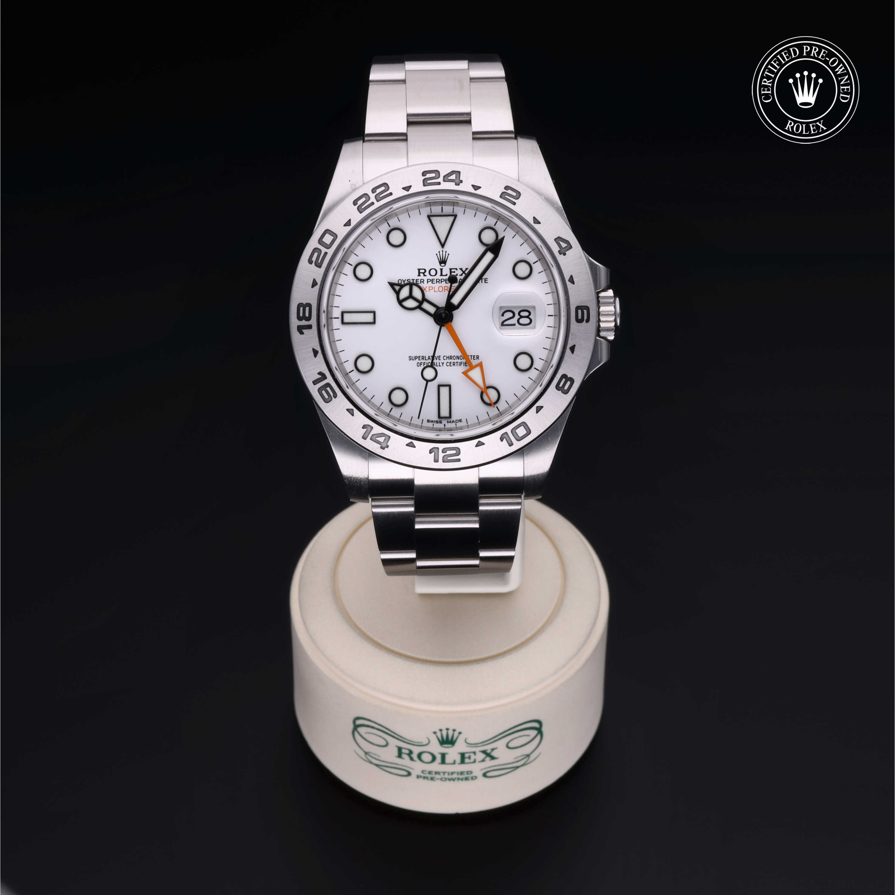 Rolex Explorer II in Steel M216570-0001 at James & Sons