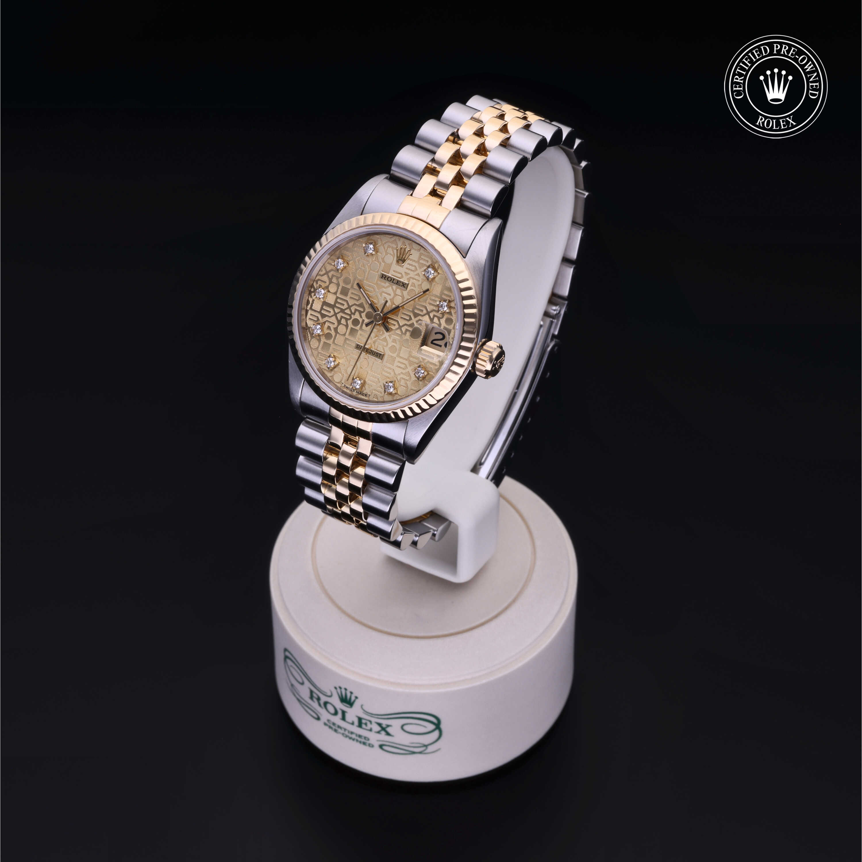 Rolex Datejust in Rolesor 18 Karat Yellow M68273 at James & Sons