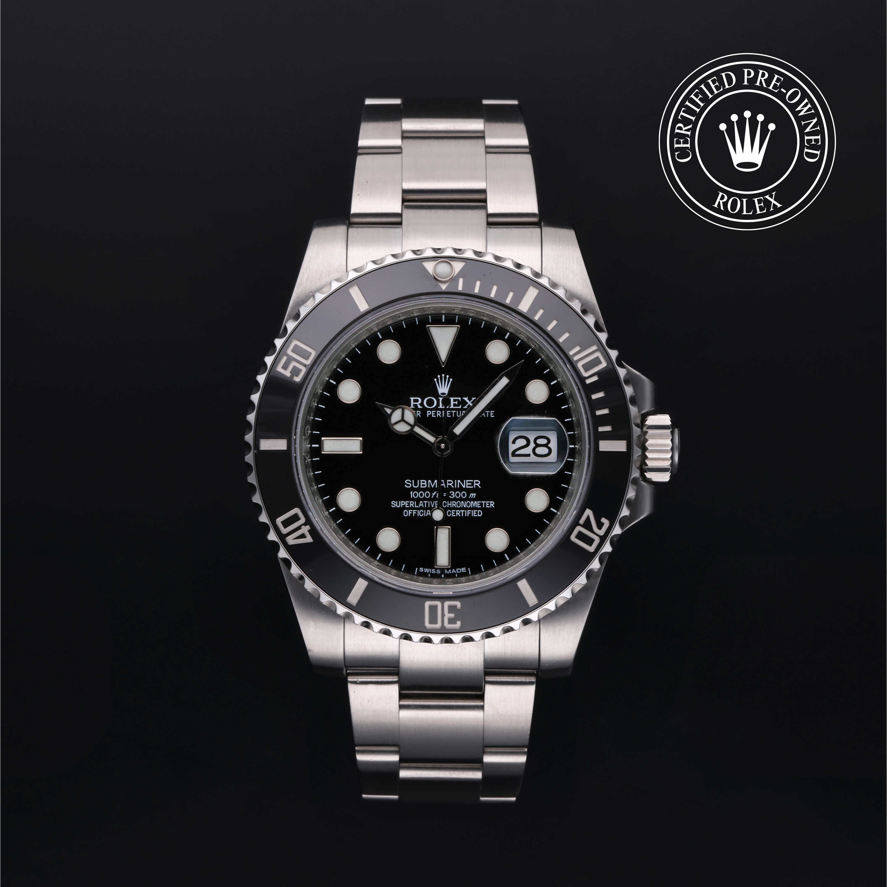 Rolex Submariner in Steel M116610LN-0001 at James & Sons